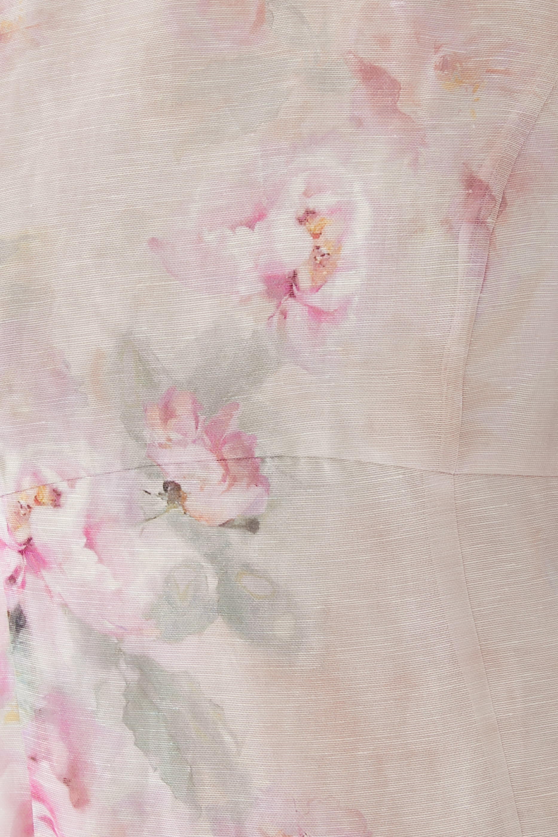 فستان كراش بقصة متوسطة وطبعات زهور