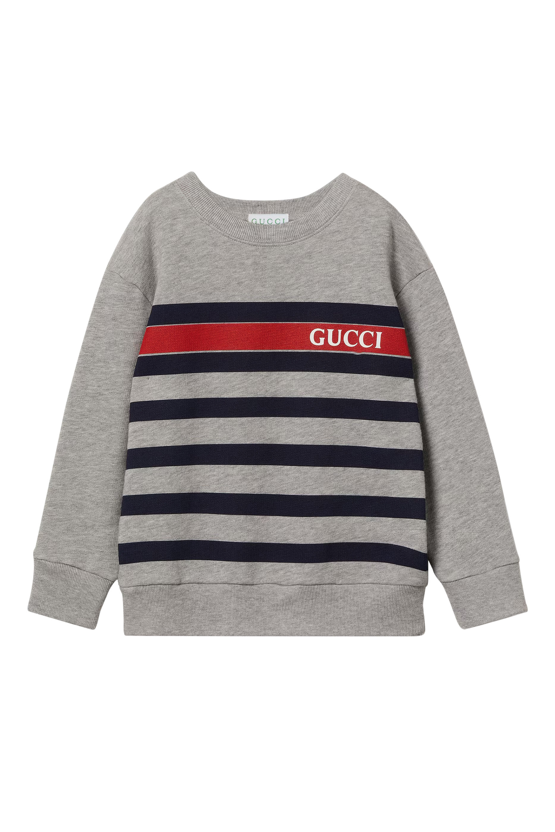 سويت شيرت بشعار الماركة للأطفال