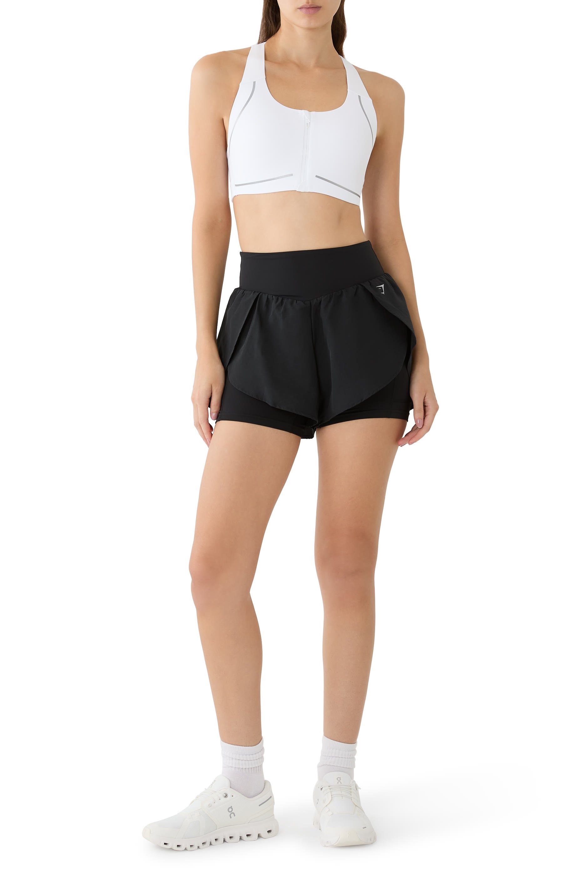 Running Zip Bra