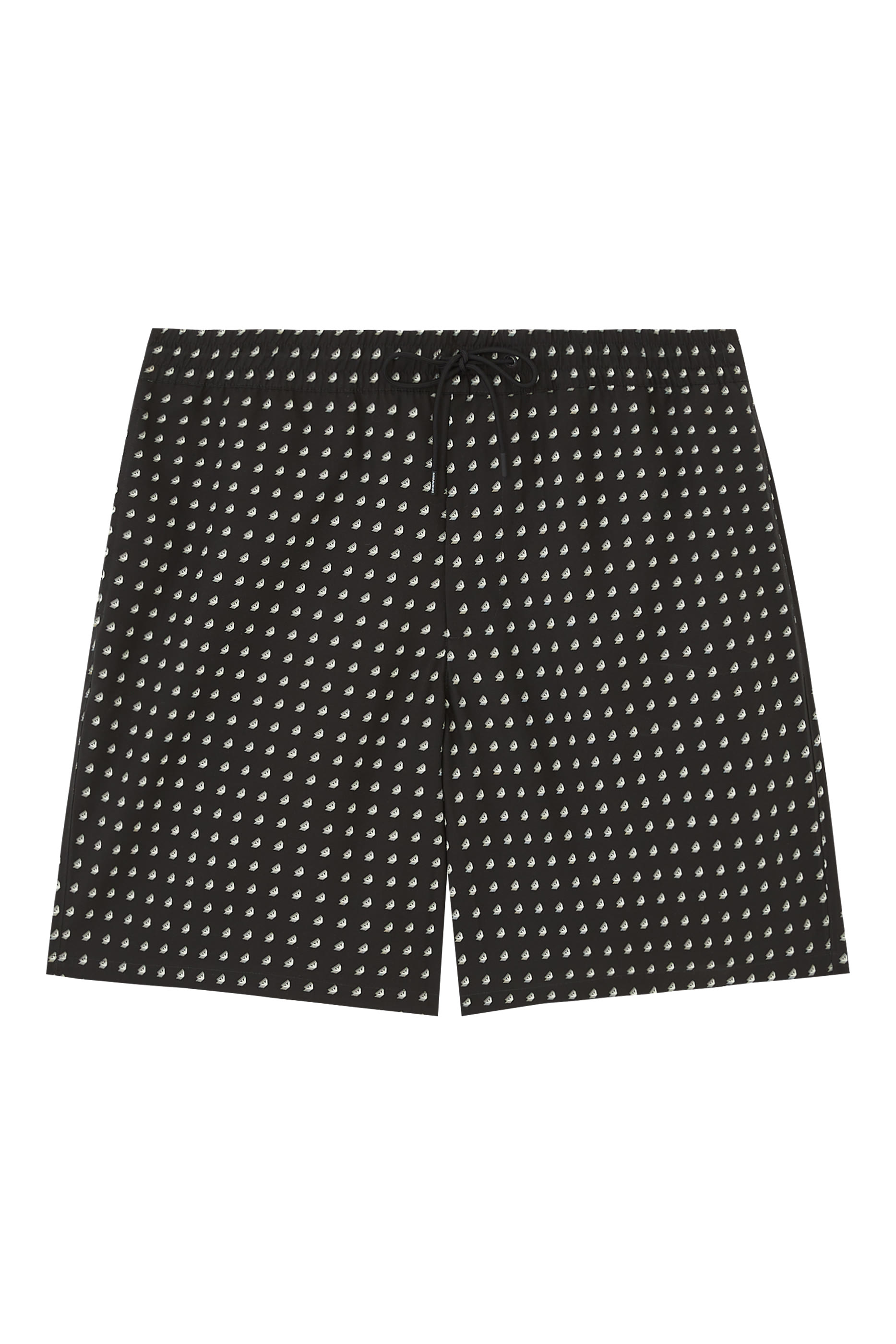 شورت بطبعات شعار النسر بحجم صغير