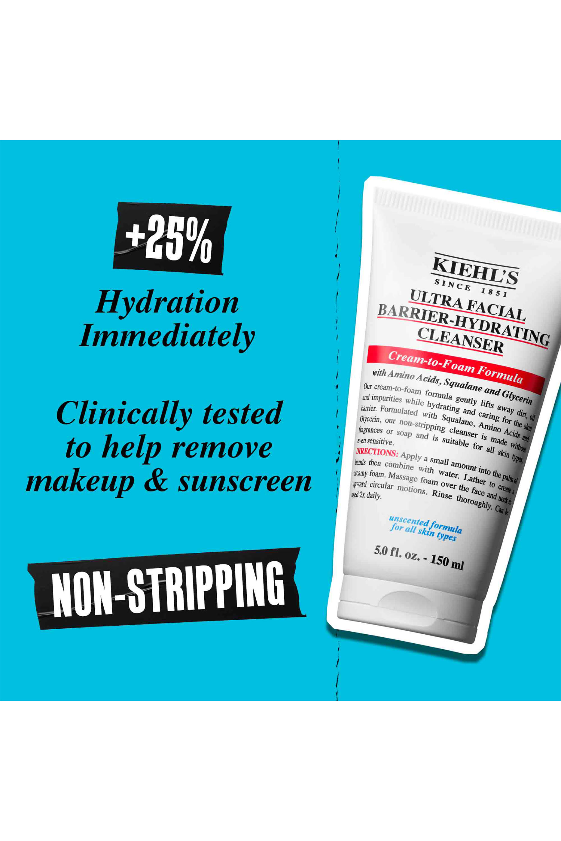 غسول ألترا فيشيل منظف للترطيب والحماية