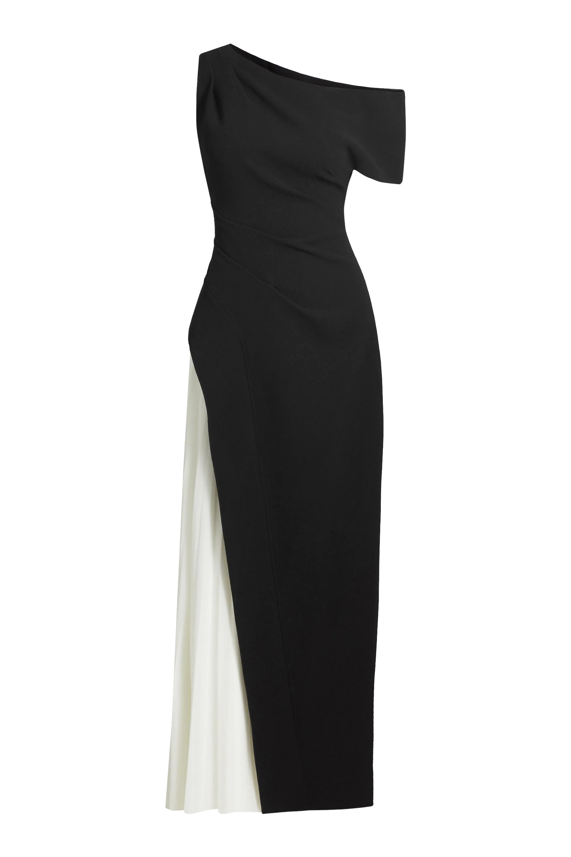 فستان سادن متوسط الطول