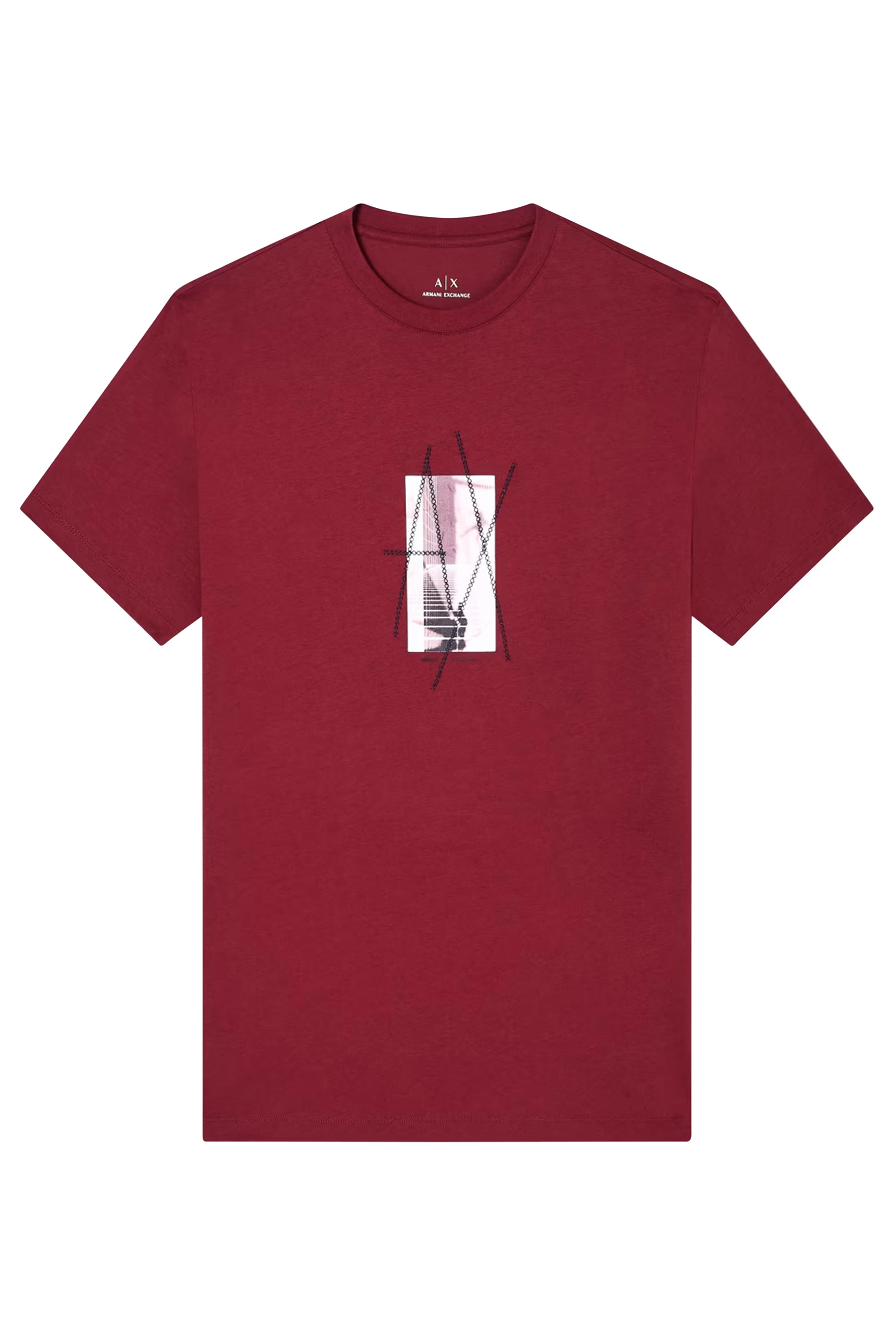  تيشيرت بقصة عادية مزين بطبعة غرافيكية