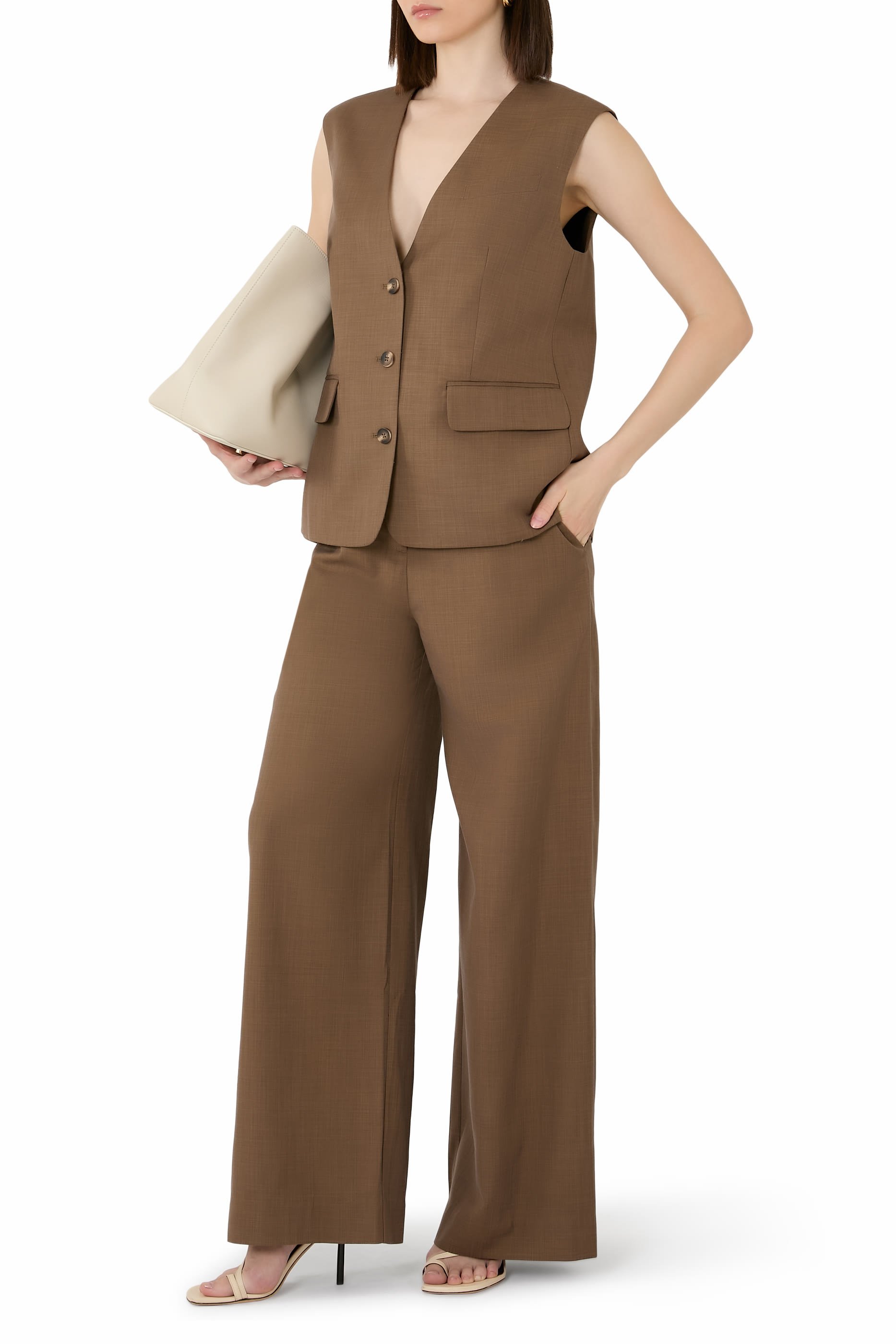 Asher Wide-Leg Pants