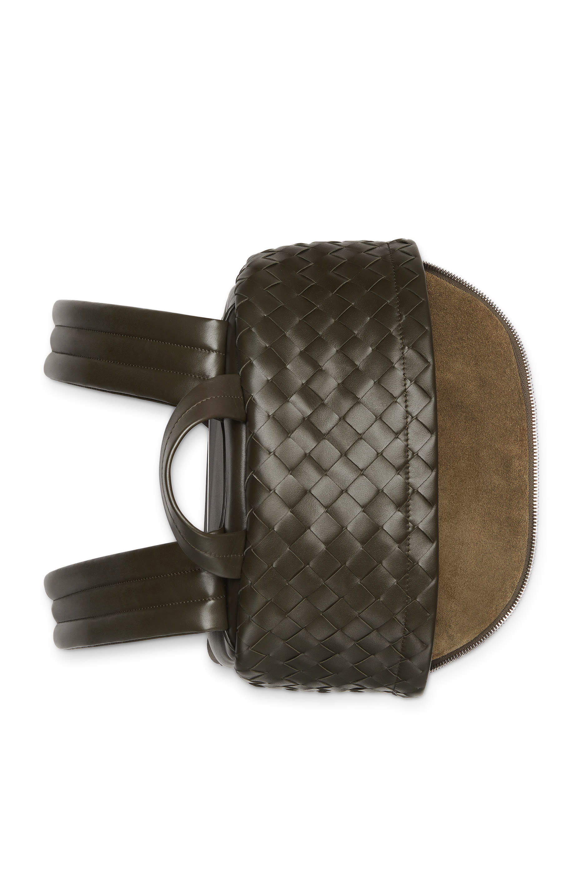 حقيبة ظهر متوسطة بتصميم مجدول