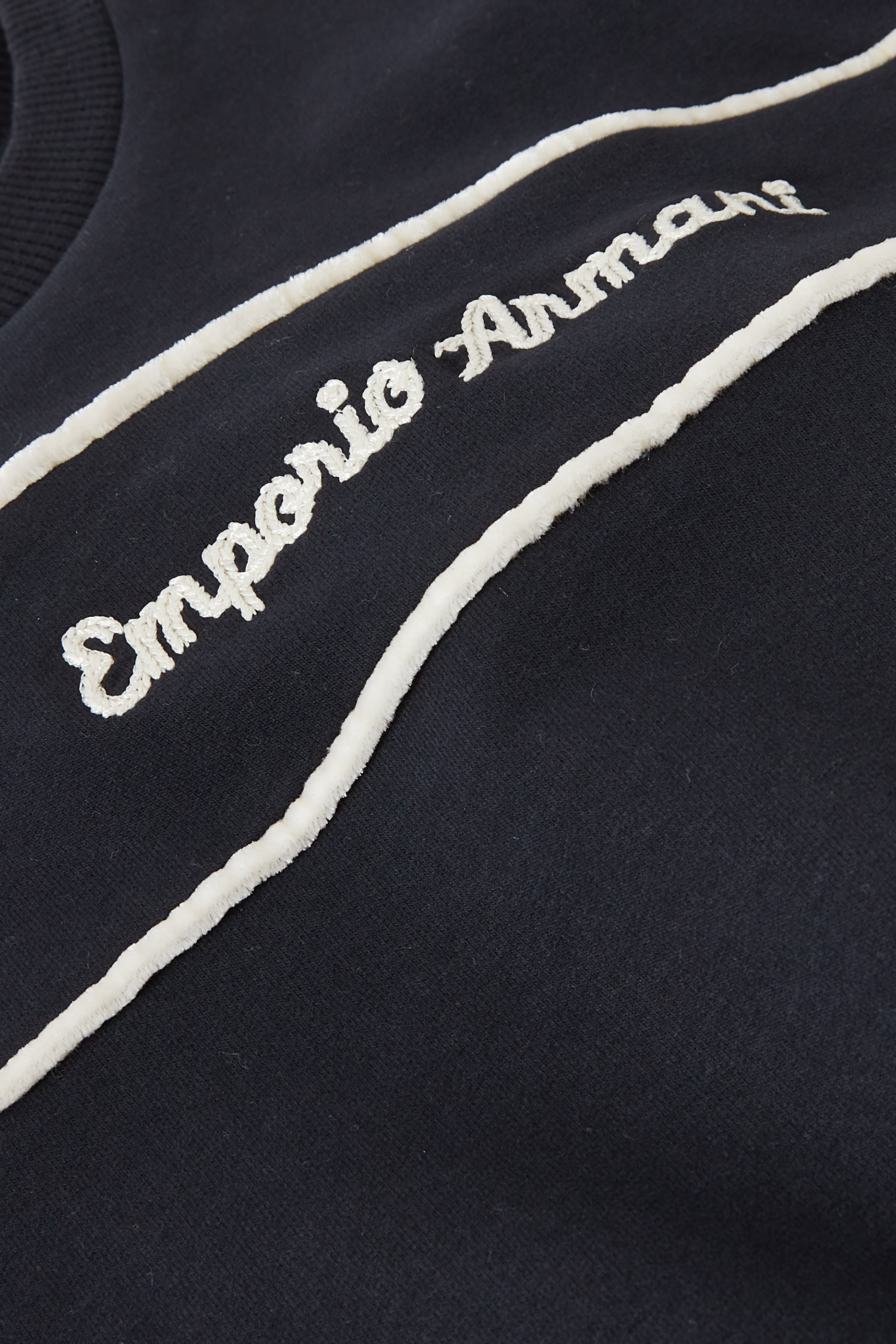 تيشيرت بشعار الماركة قطن للأطفال