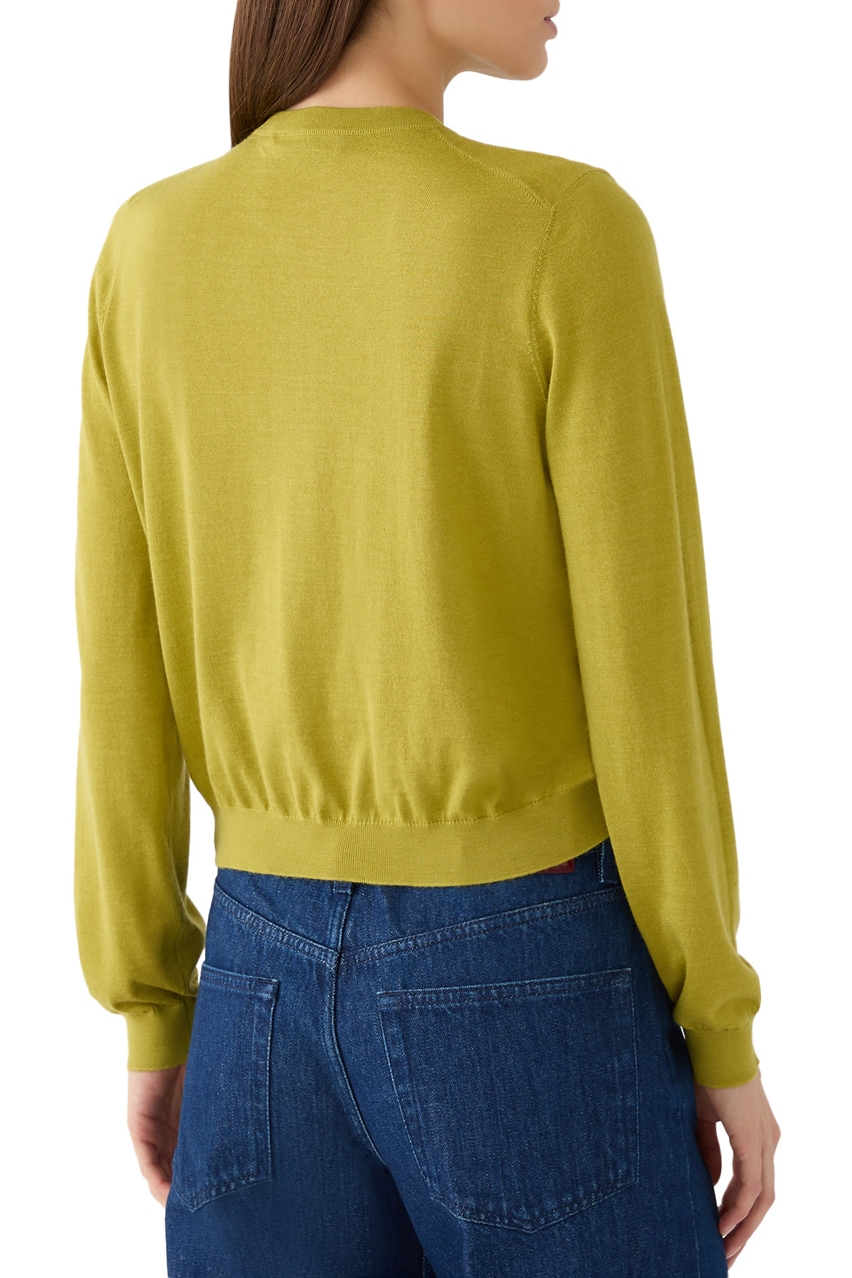 كارديغان حرير وكشمير ناعم للغاية