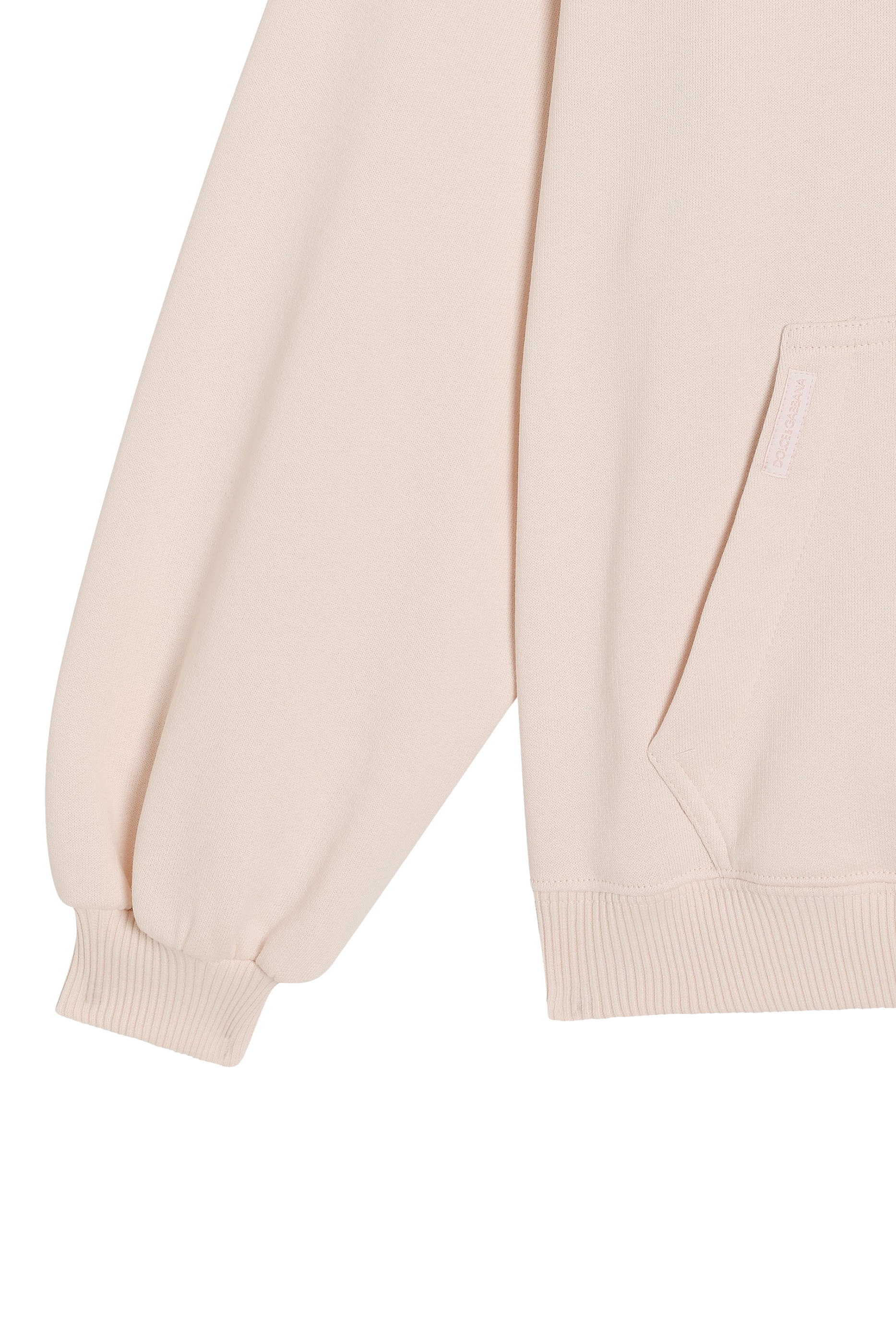 هودي مزين برقعة ترتر بشعار الماركة صوف للأطفال