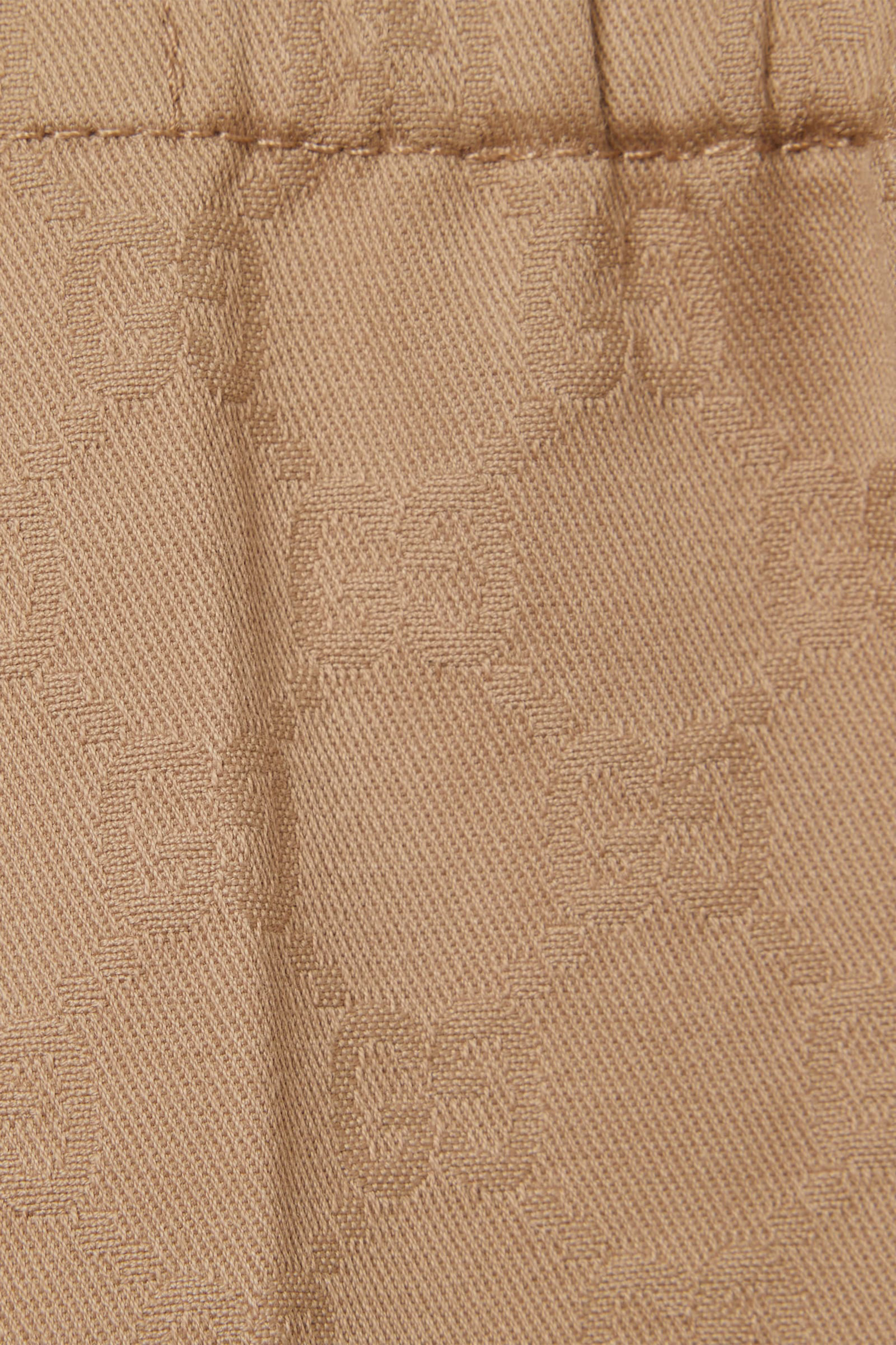 بنطال بحروف شعار الماركة قطن