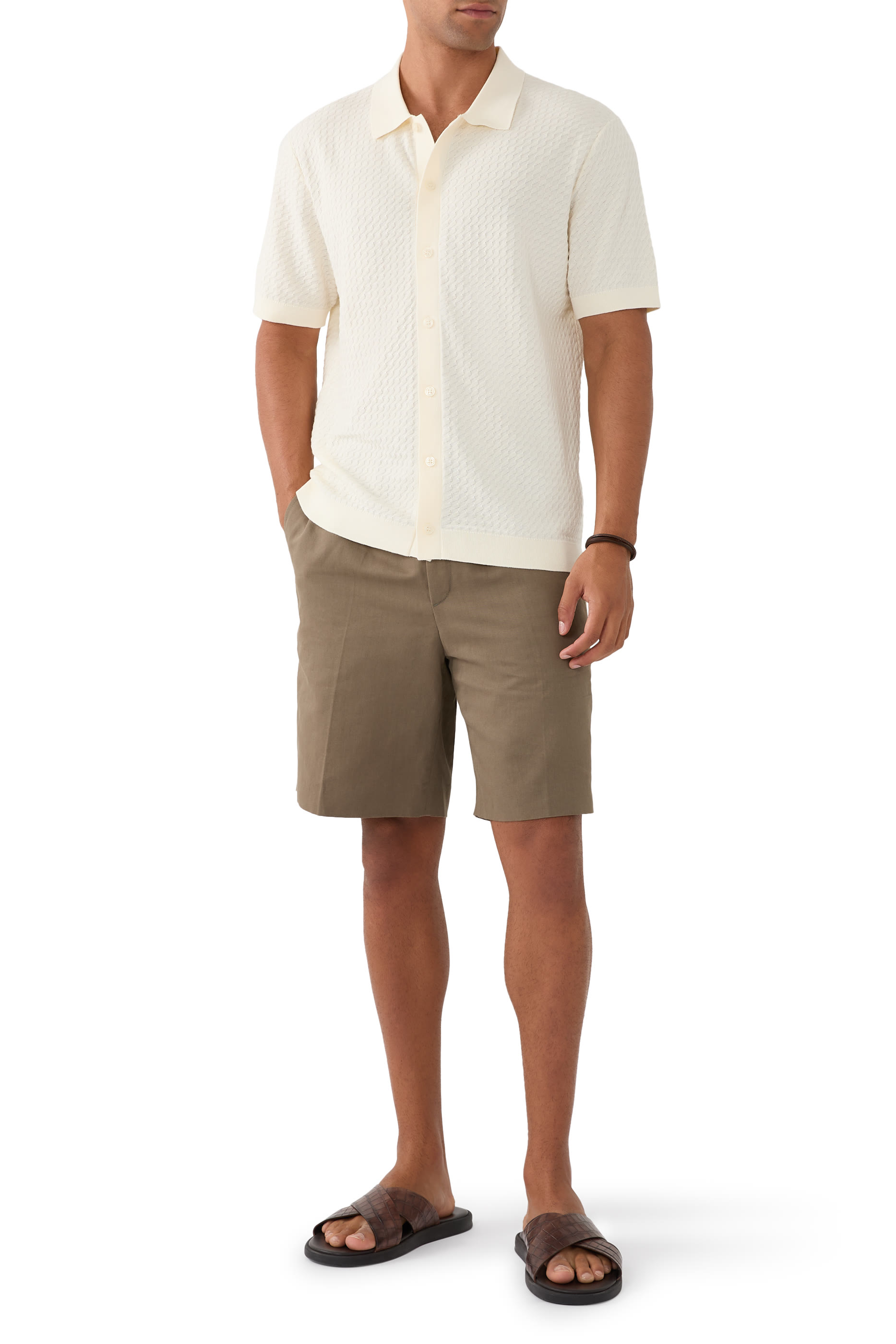 كنزة كايرن بأكمام قصيرة