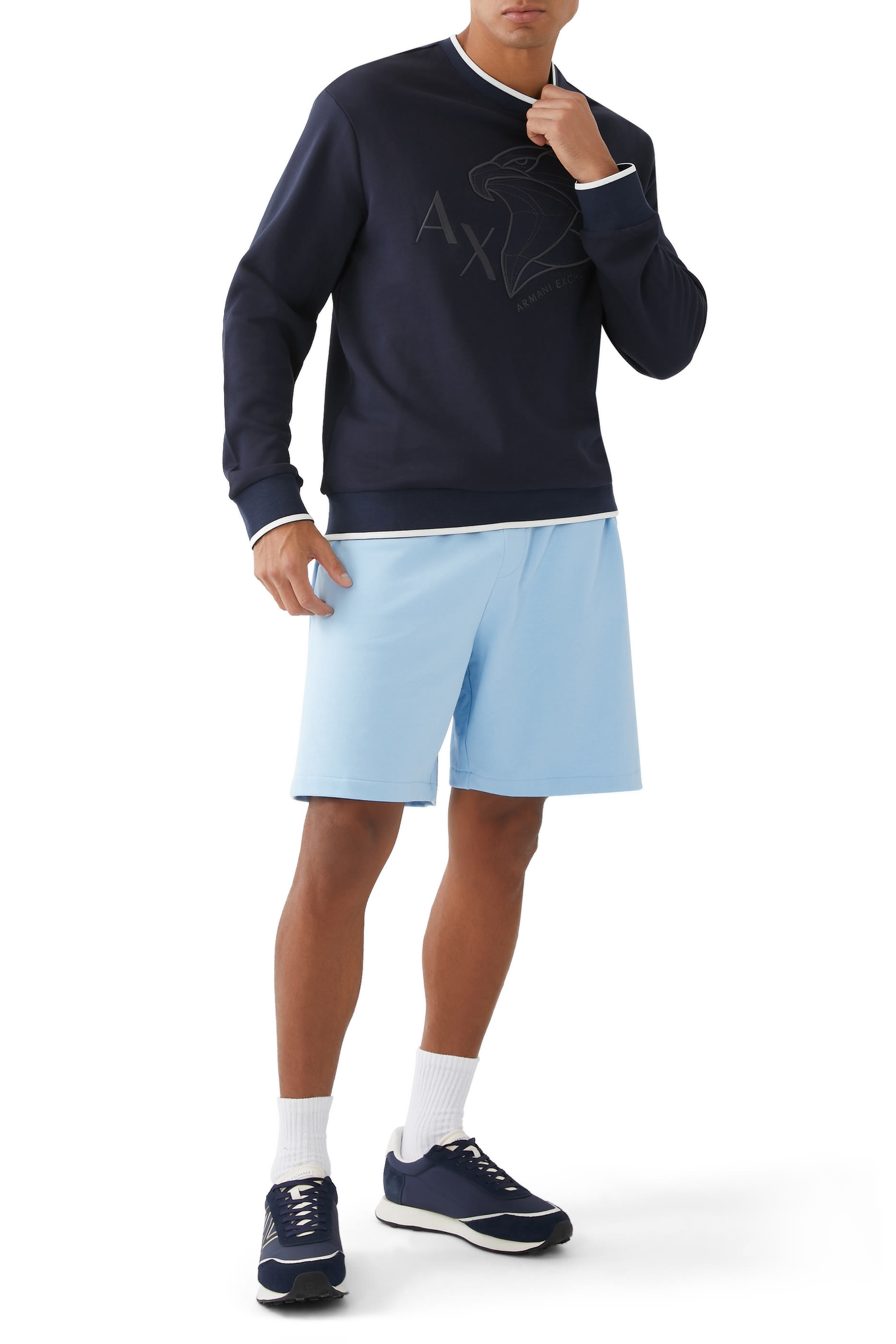 سويت شيرت ديجيتل ديزرت بشعار الماركة