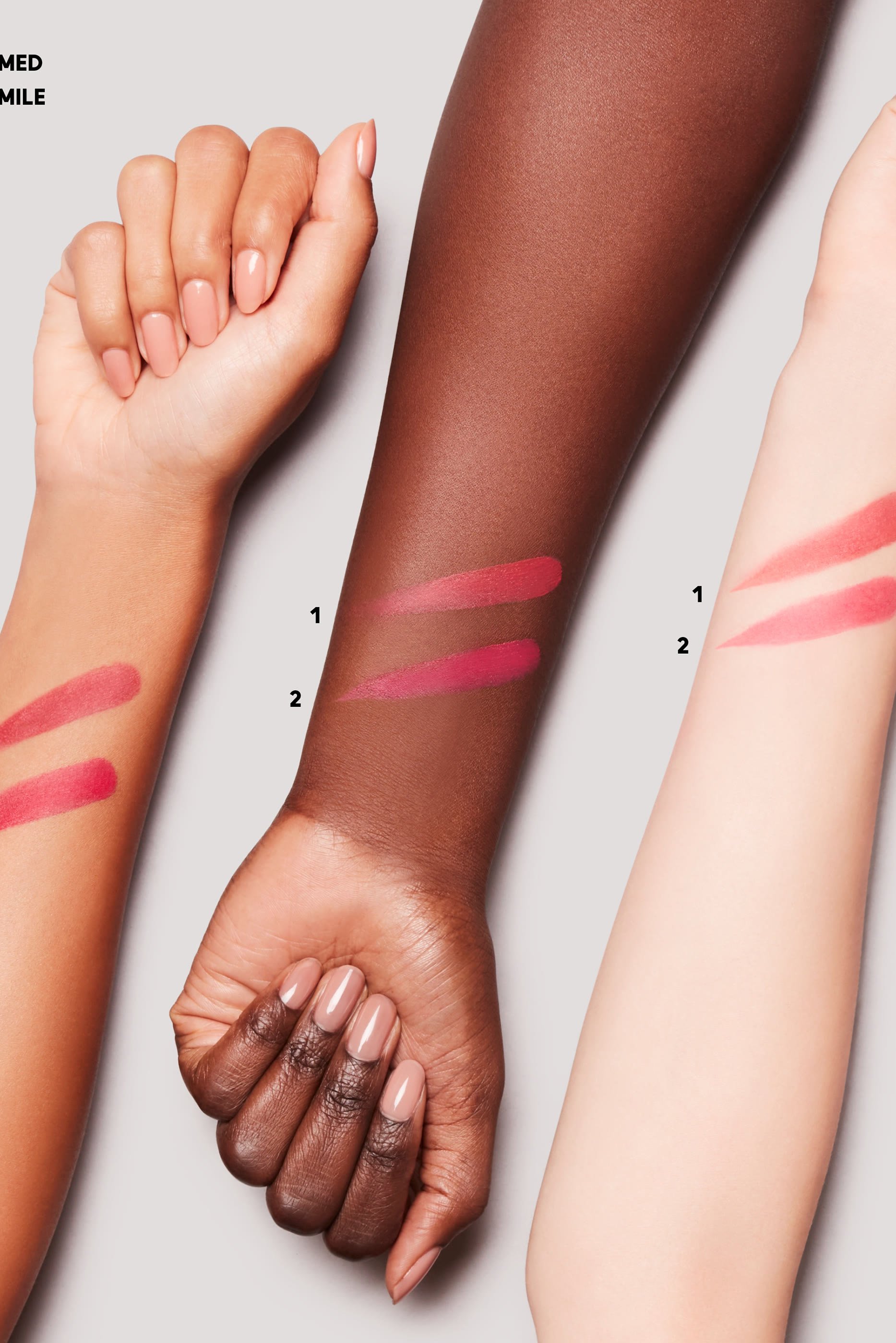 مجموعة كيس ايت توايس أحمر شفاه سائل باودر كيس، قطعتان