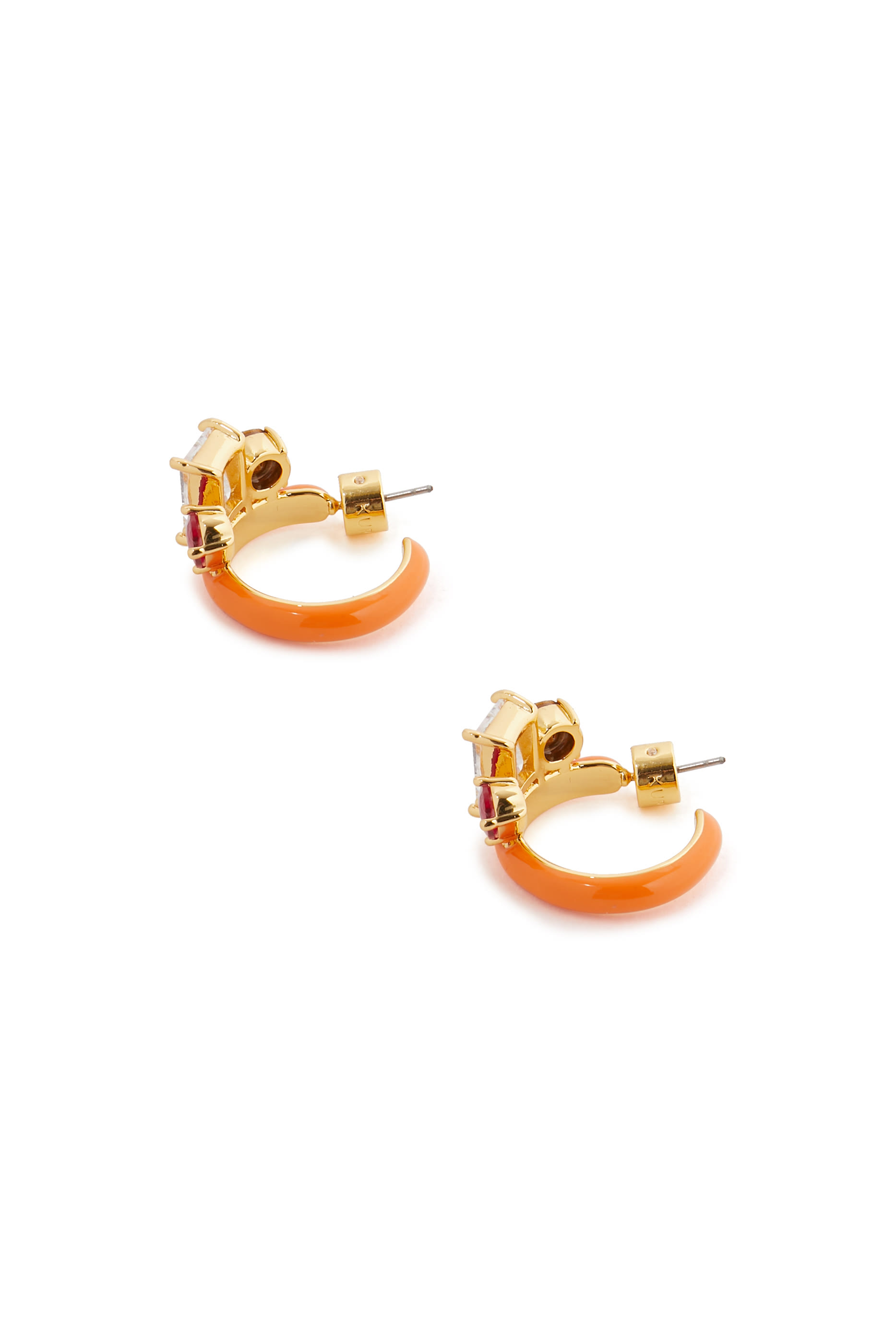 أقراط هاجي مزينة بالمينا