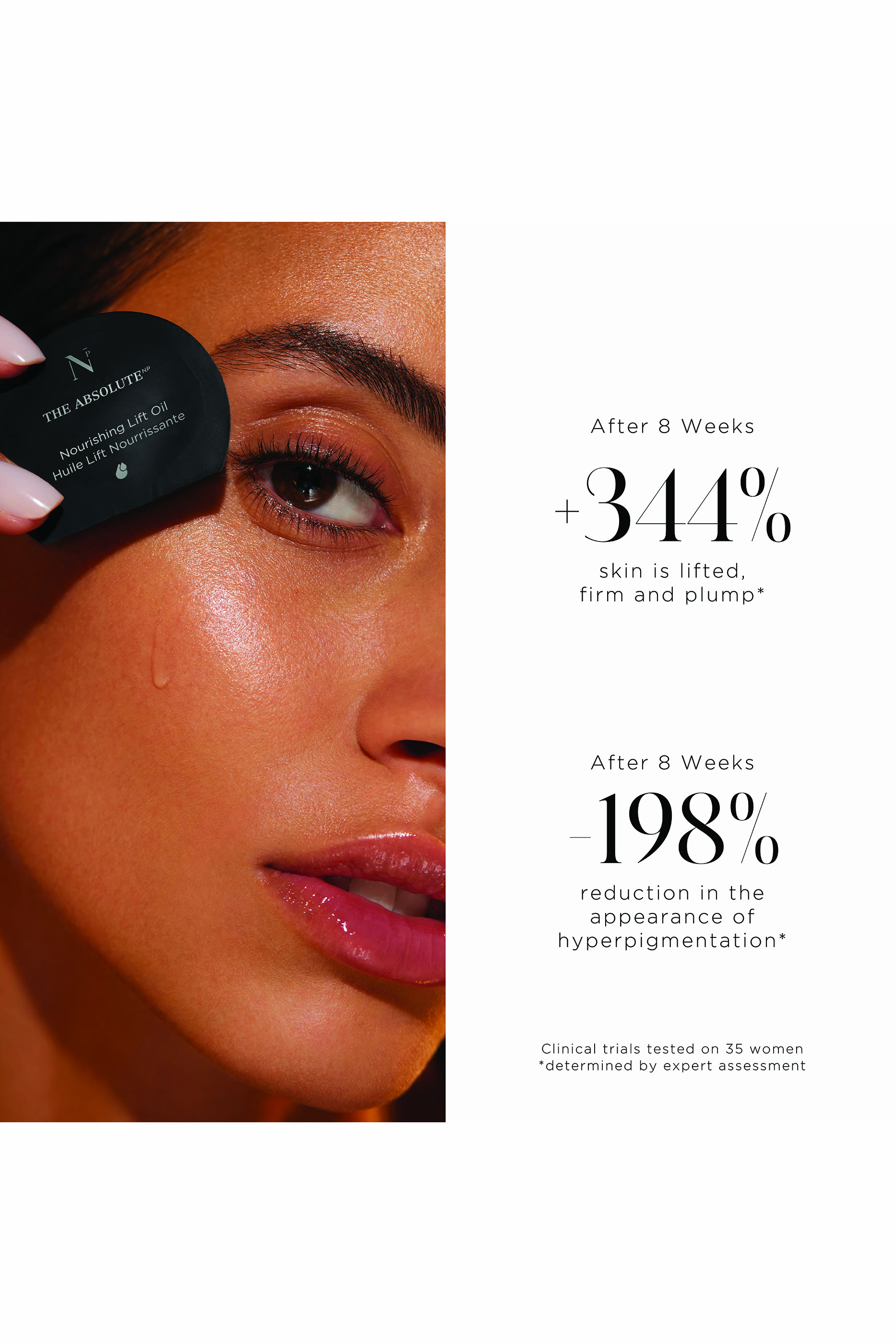 مجموعة عبوات إعادة ملء زيت أبسولوت للوجه، 30 قطعة