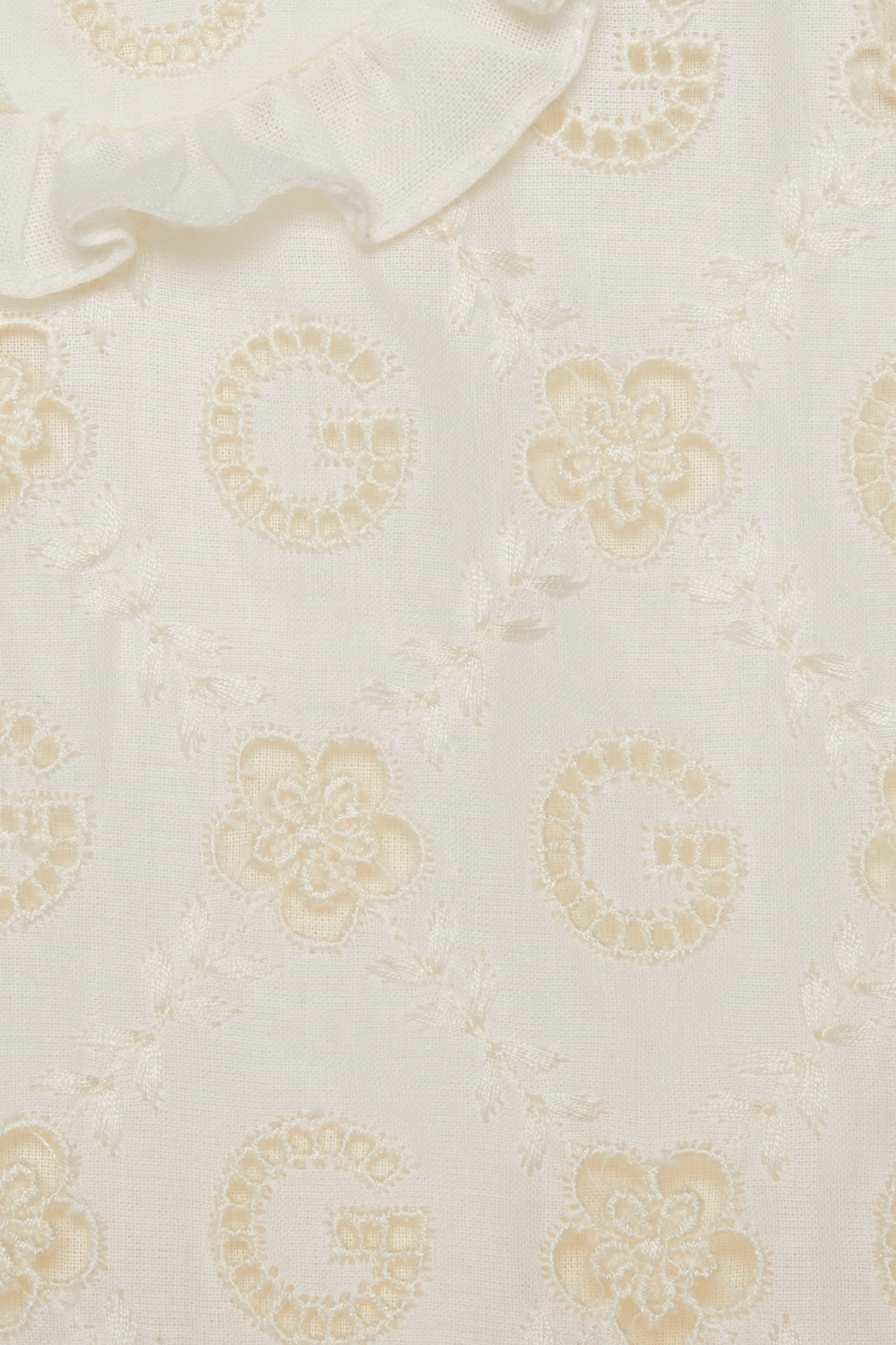 فستان بتطريز إنجليزي للأطفال