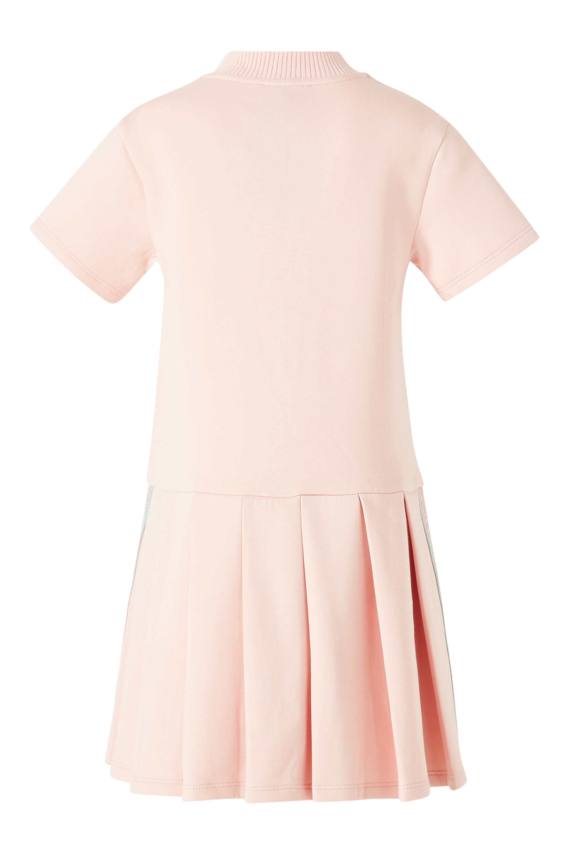 فستان مزين برقعة شعار الماركة للأطفال