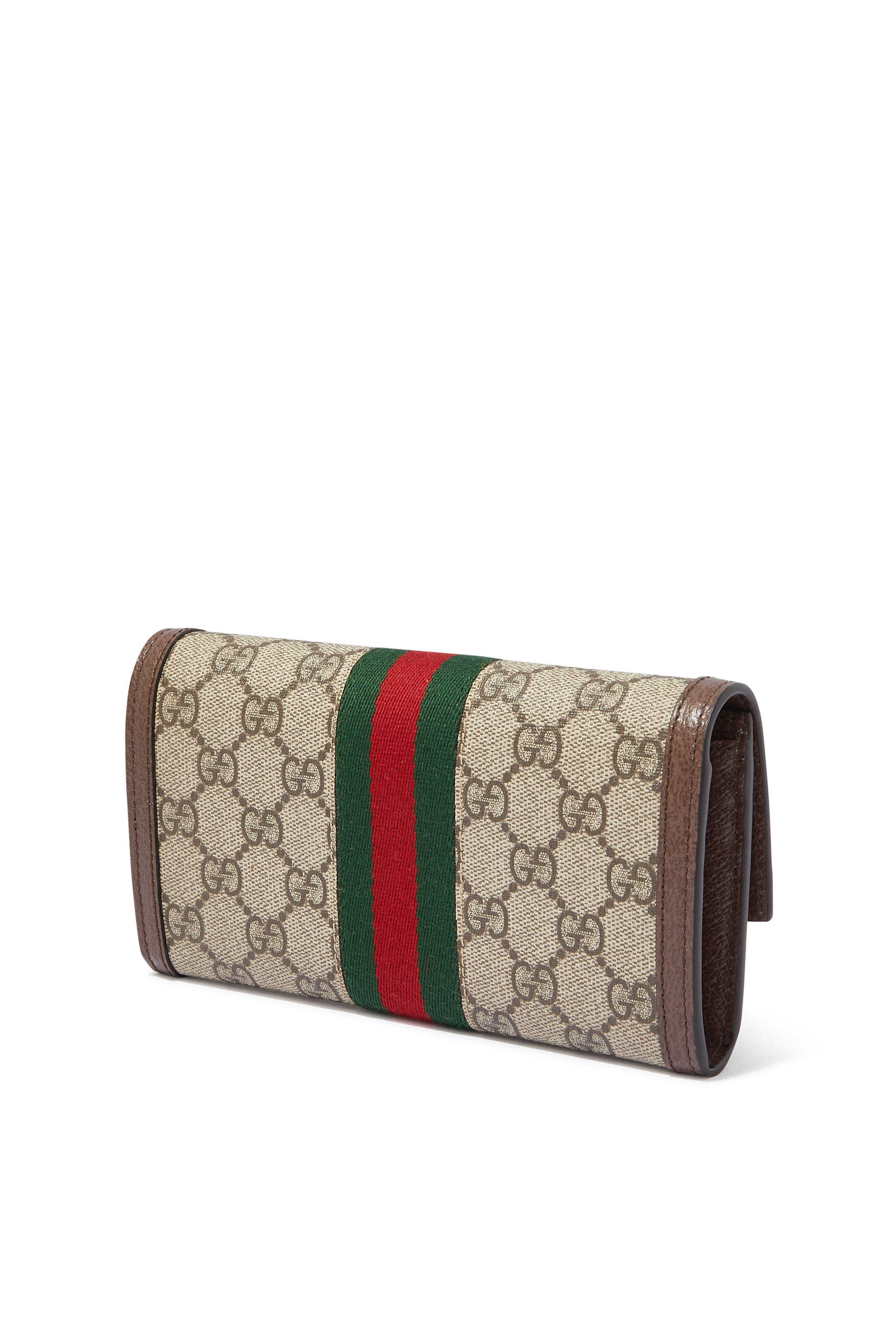 محفظة أوفيديا كونتنينتال بنقشة حروف الماركة