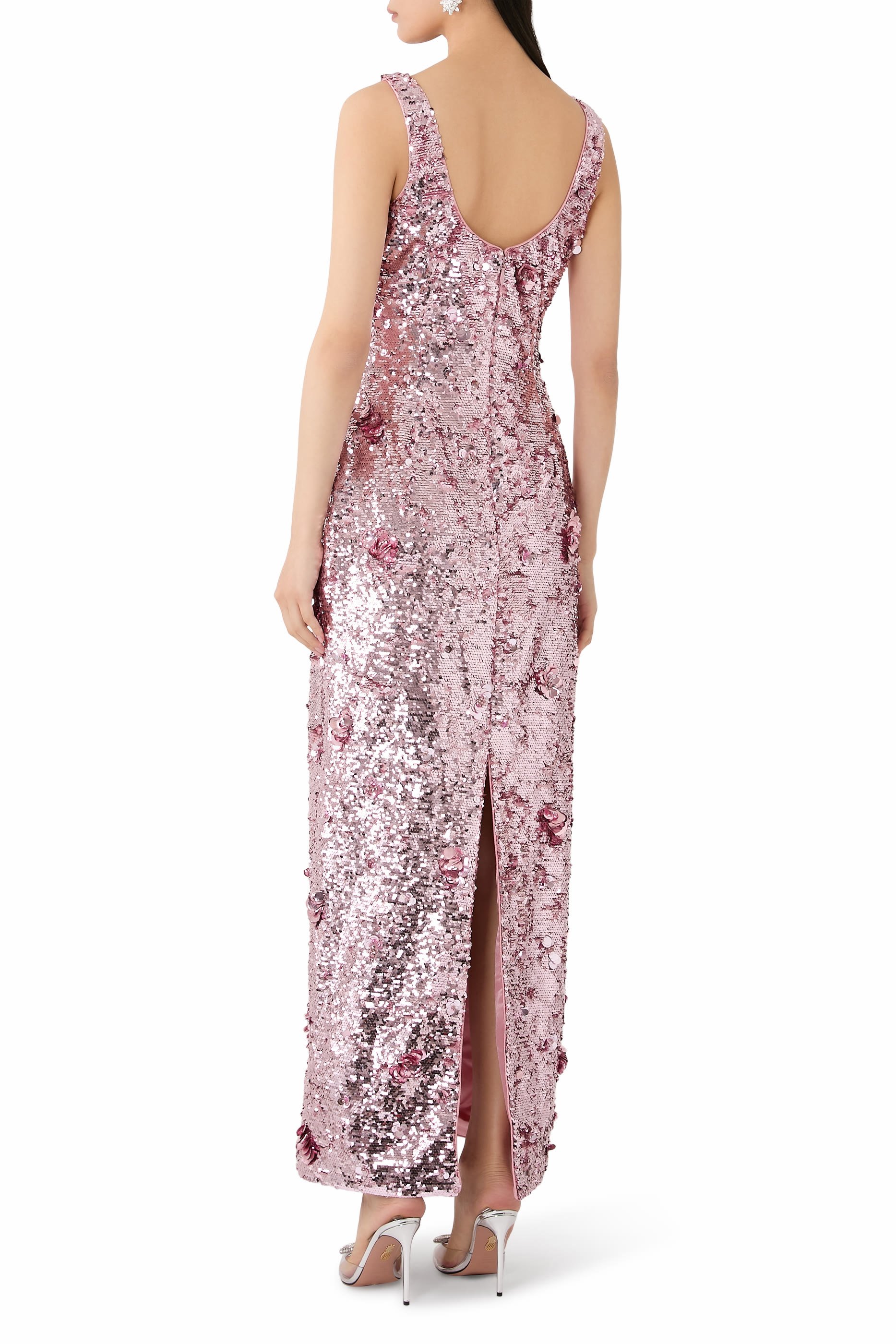Tindra Embellished Sequin Gown 