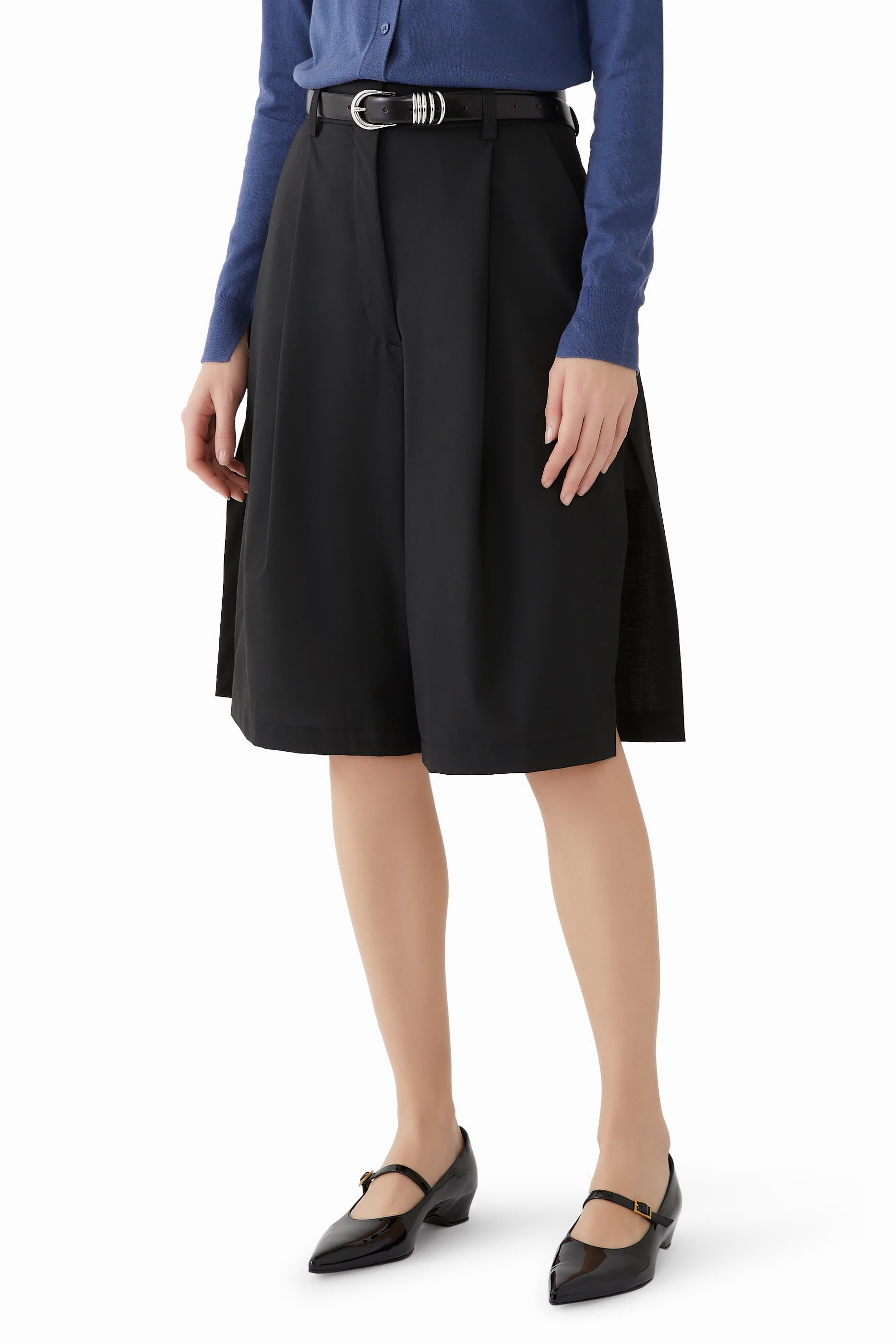 حذاء ماري جين سييل بنعل مسطح