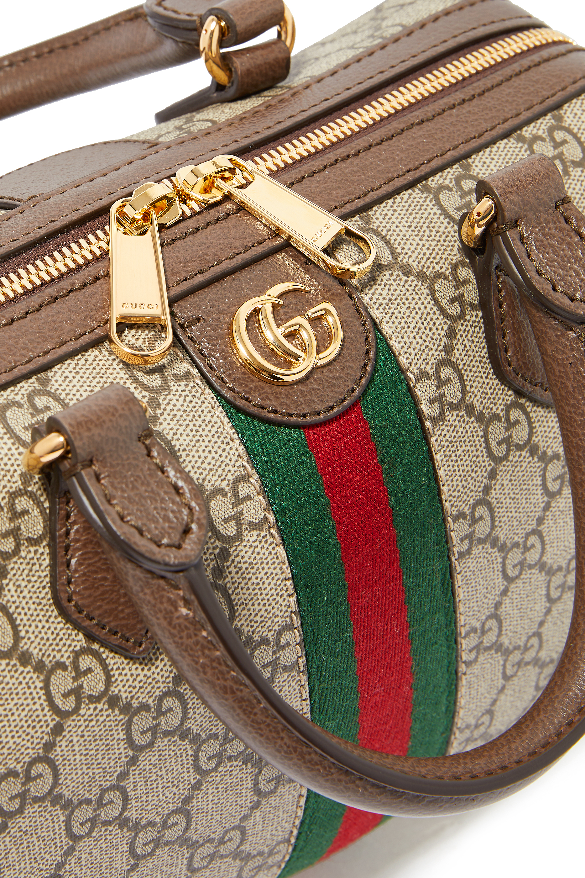 حقيبة أوفيديا صغيرة بنقشة حرفي شعار الماركة ويد علوية