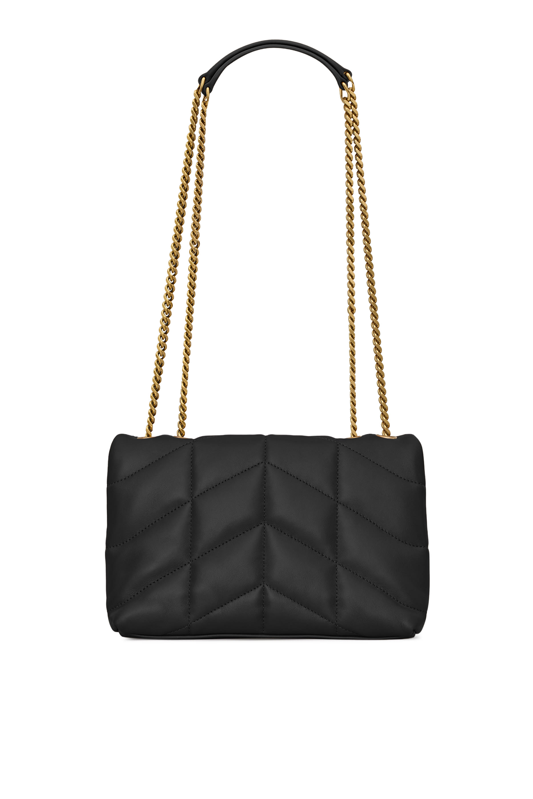 حقيبة توي بتصميم منفوخ جلد حمل