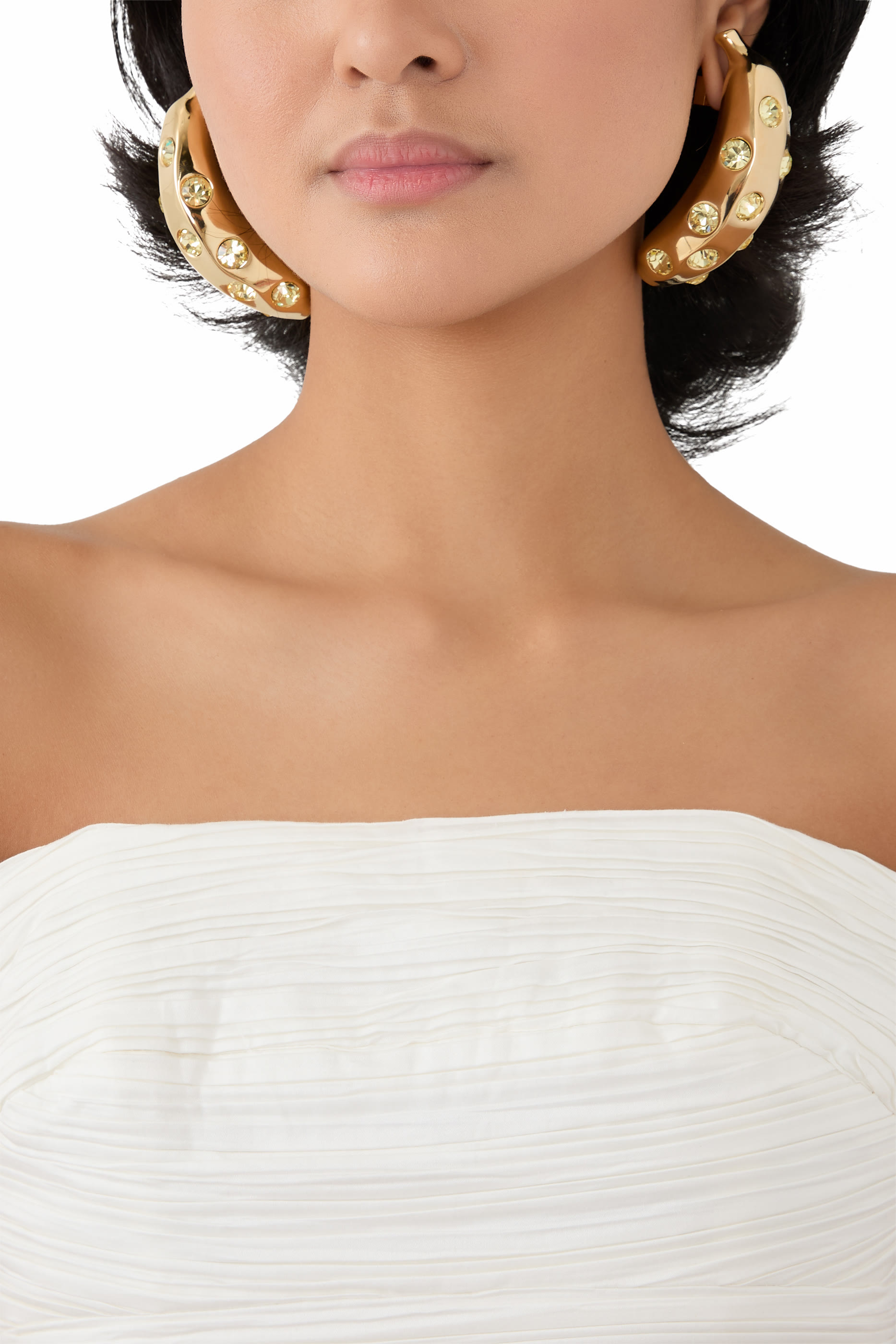 أقراط بتصميم موزة