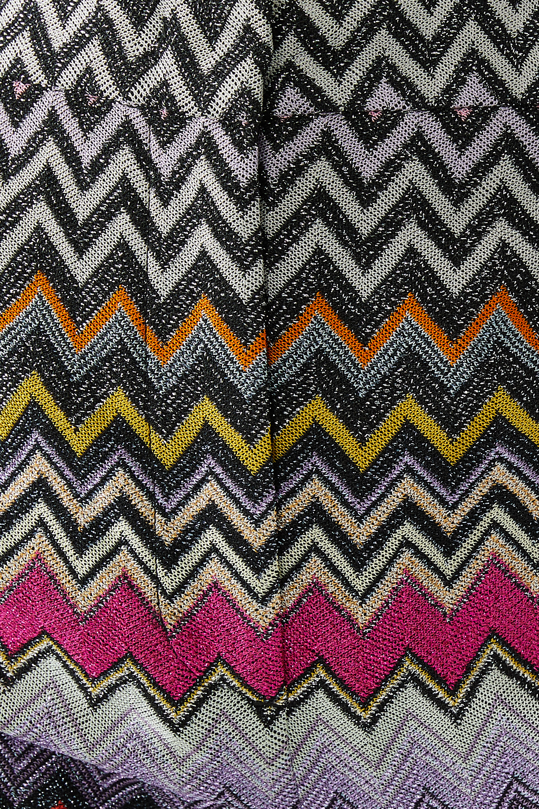 بنطال واسع بنقشة خطوط متعرجة راشيل لوركس