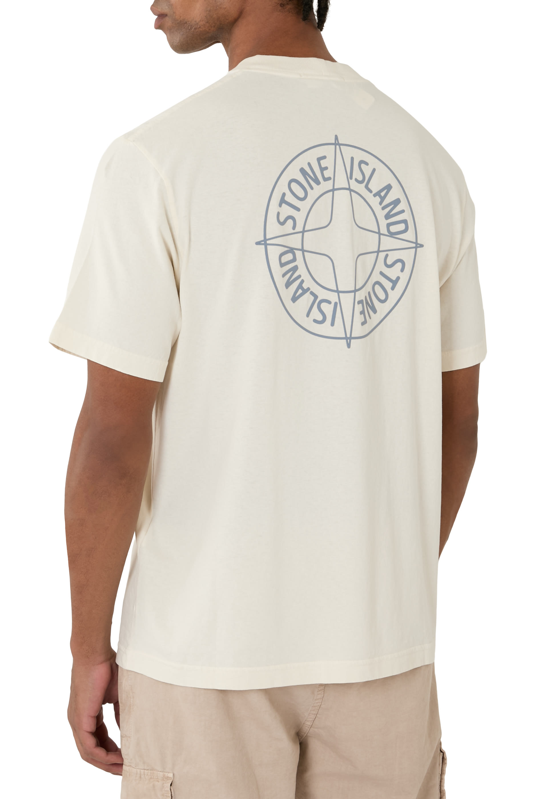 تيشيرت بطبعة بوصلة خارجية