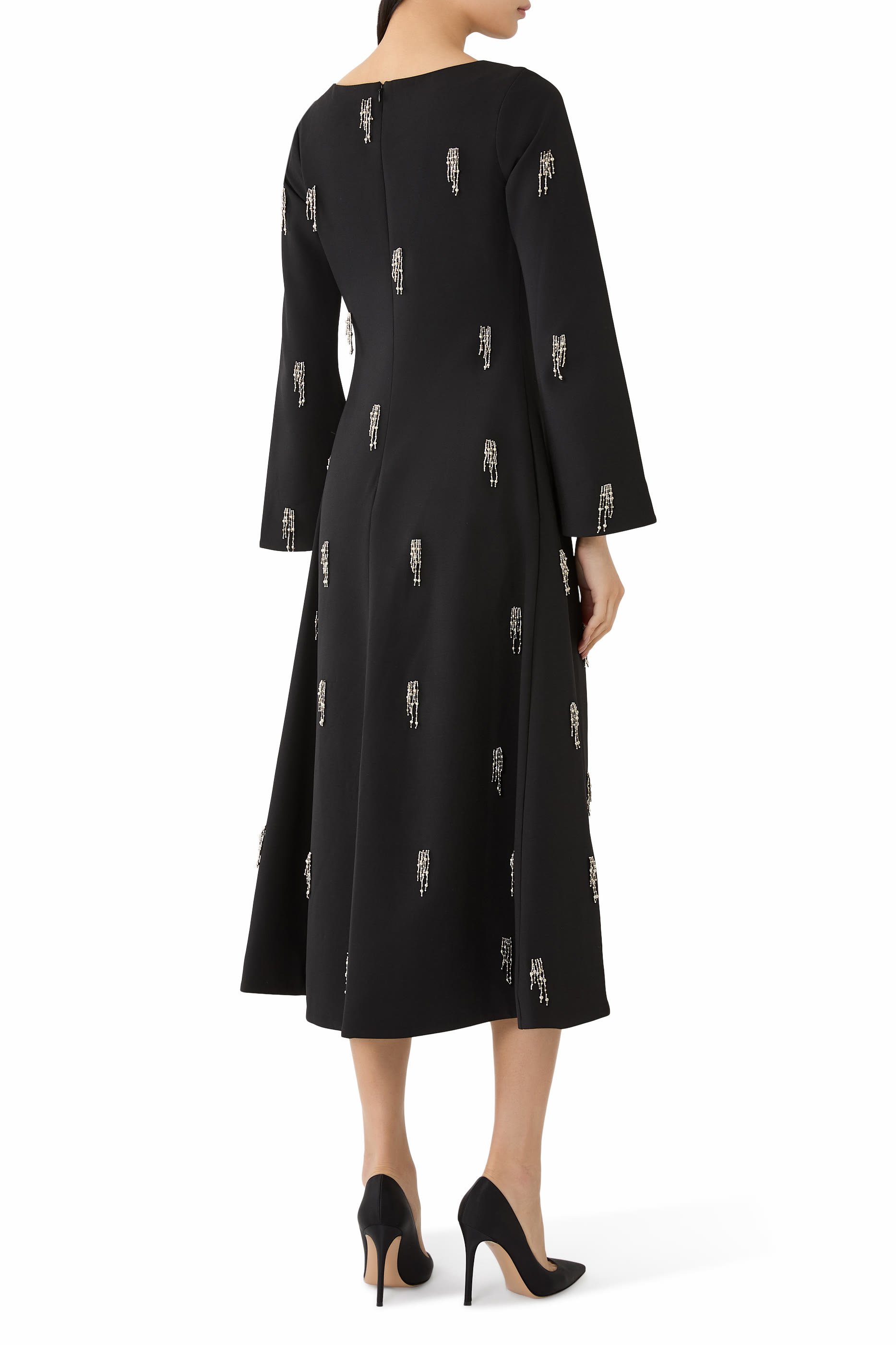 فستان كوريتا قصير مزين