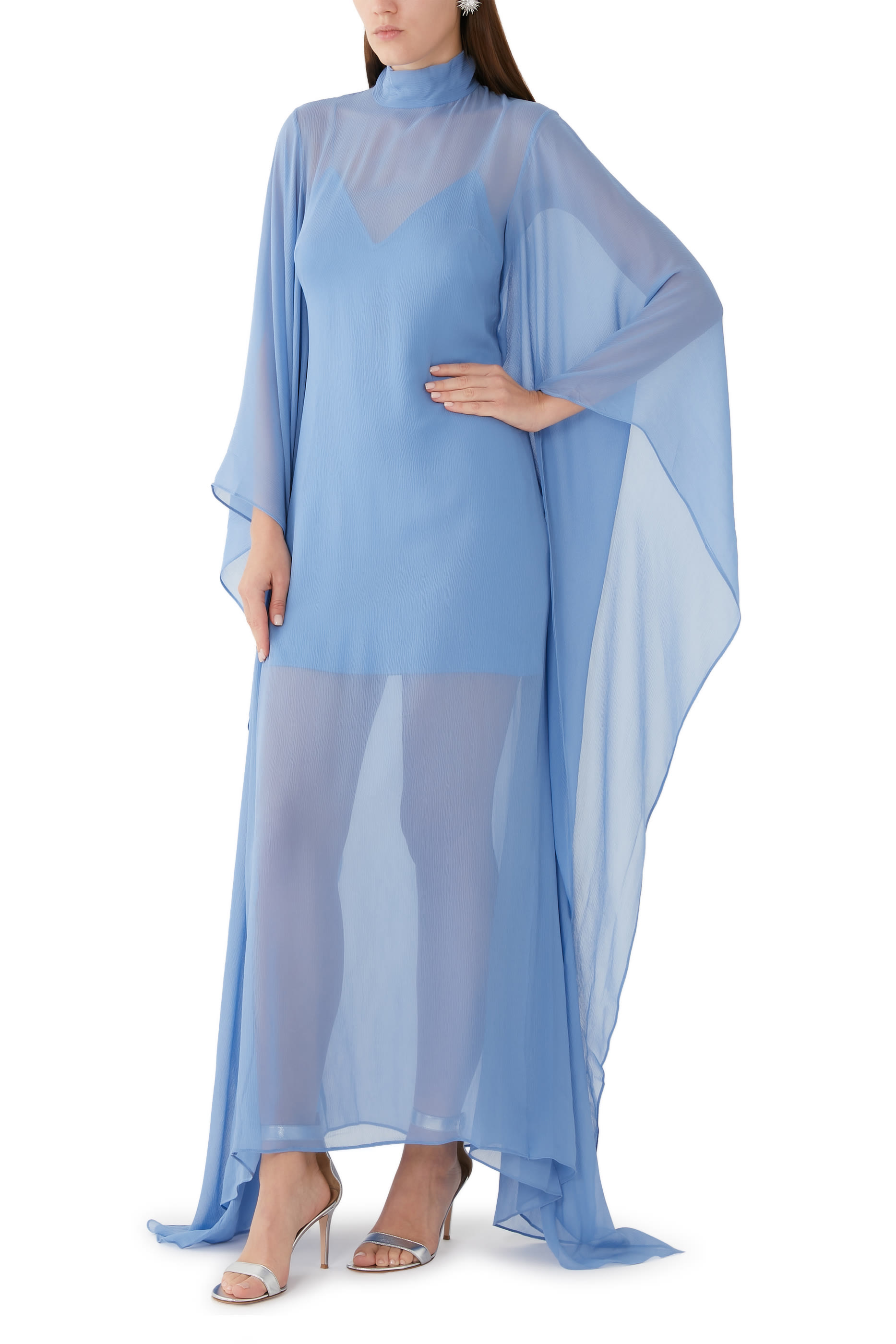 قفطان لانزاروت شيفون حرير