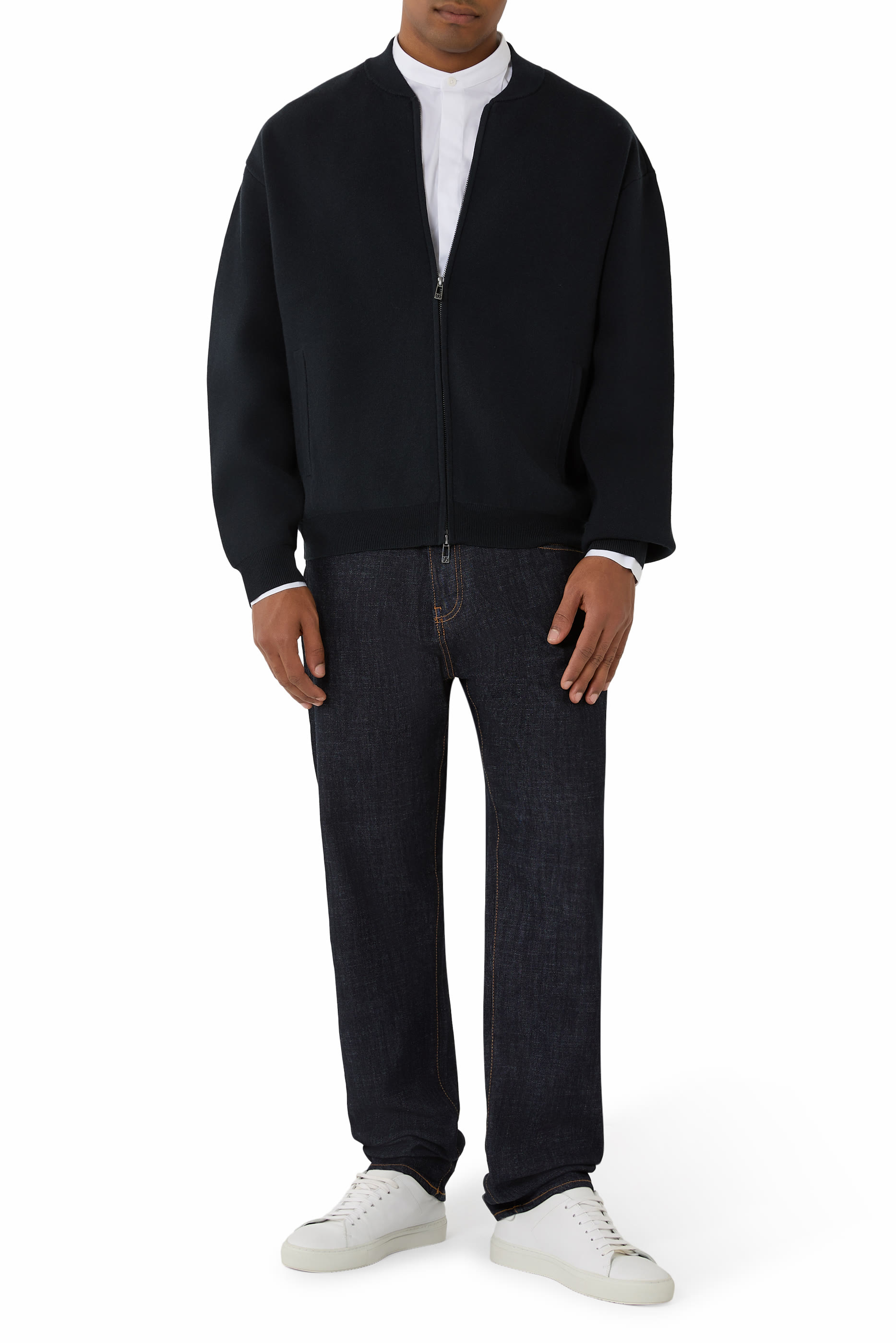 بنطال أي اس في بتصميم بخمسة جيوب دنيم