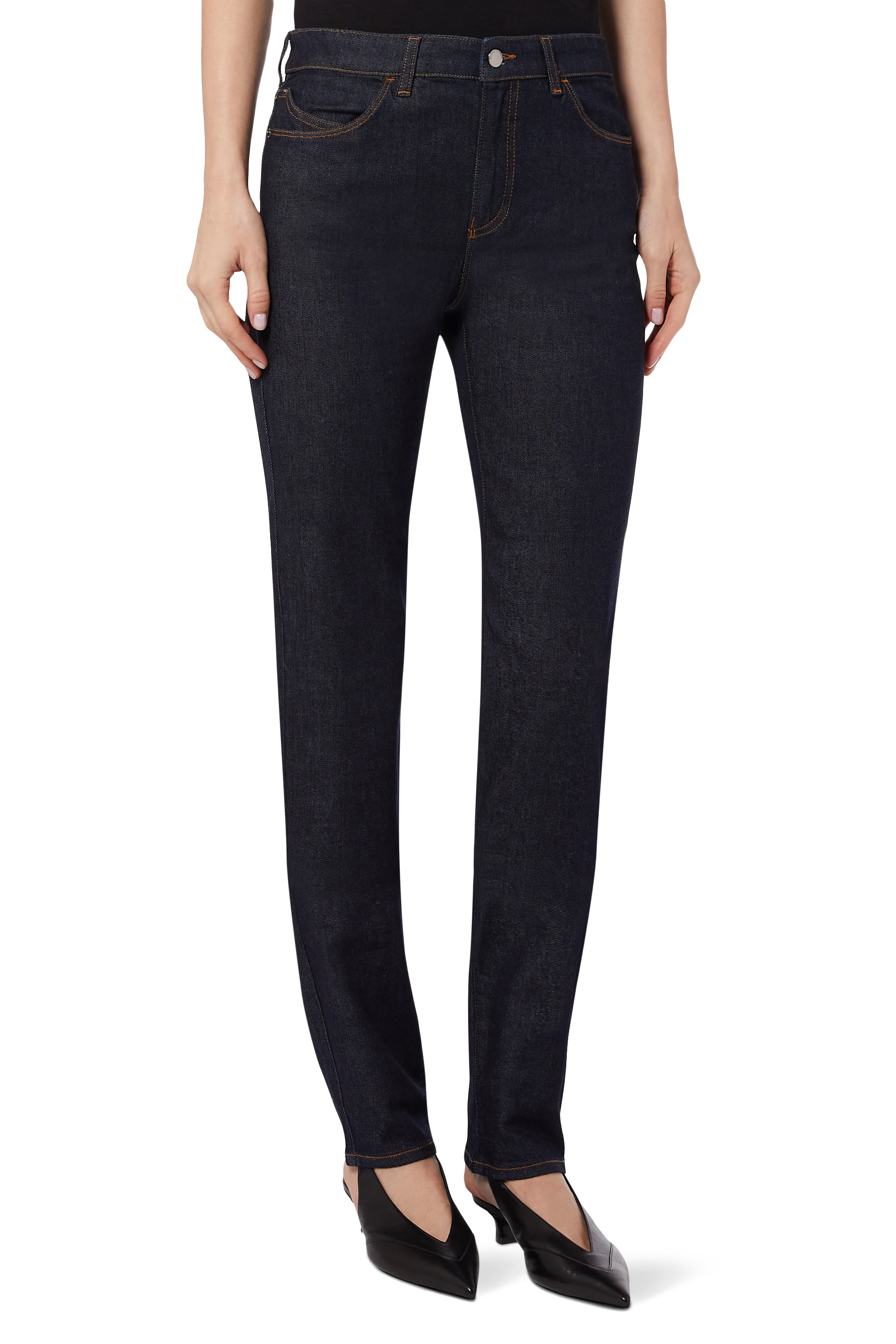 بنطال جينز J18 بقصة ضيقة