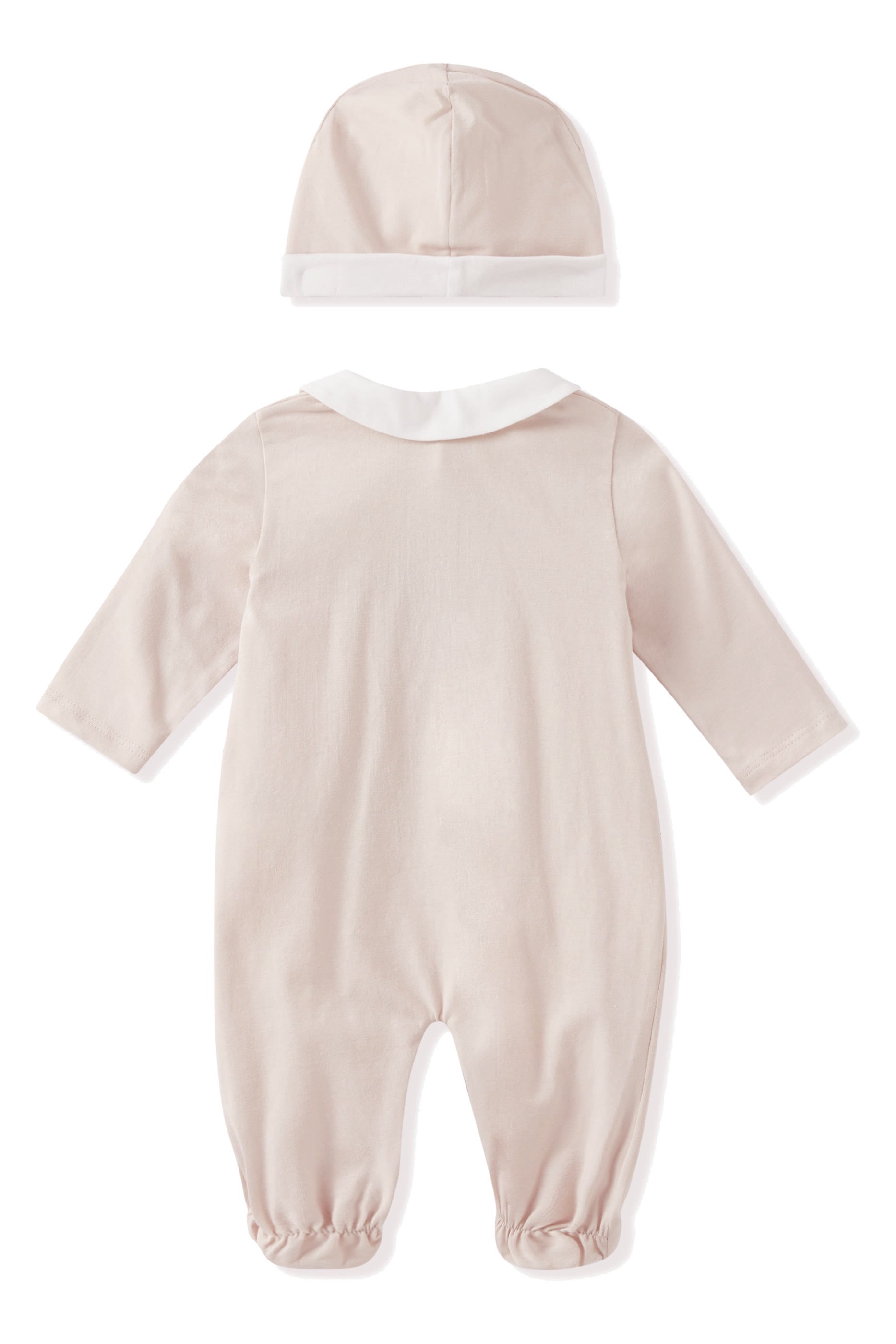 طقم لباس قطعة واحدة مع قبعة