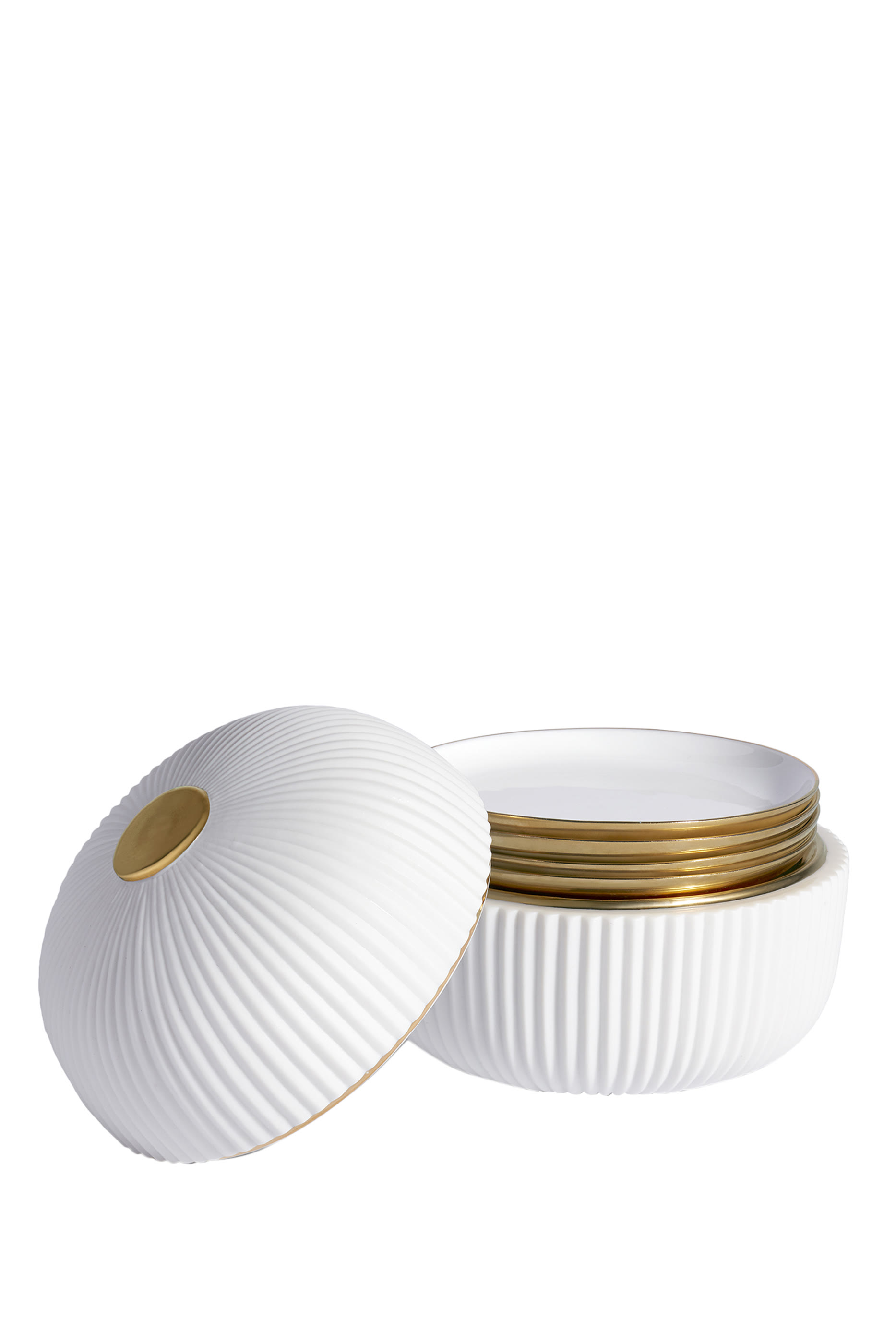 طقم أطباق وصندوق فاخر