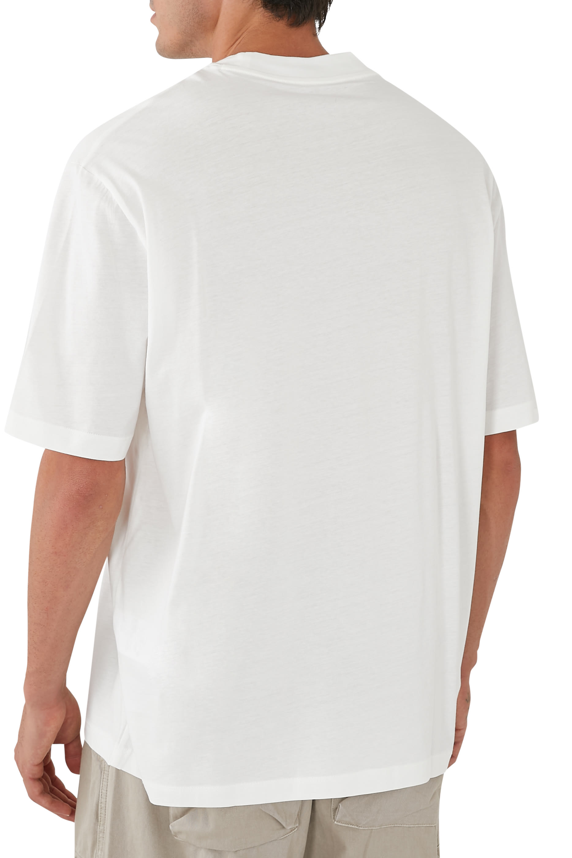 تيشيرت جيمنازيوم بياقة ضيقة