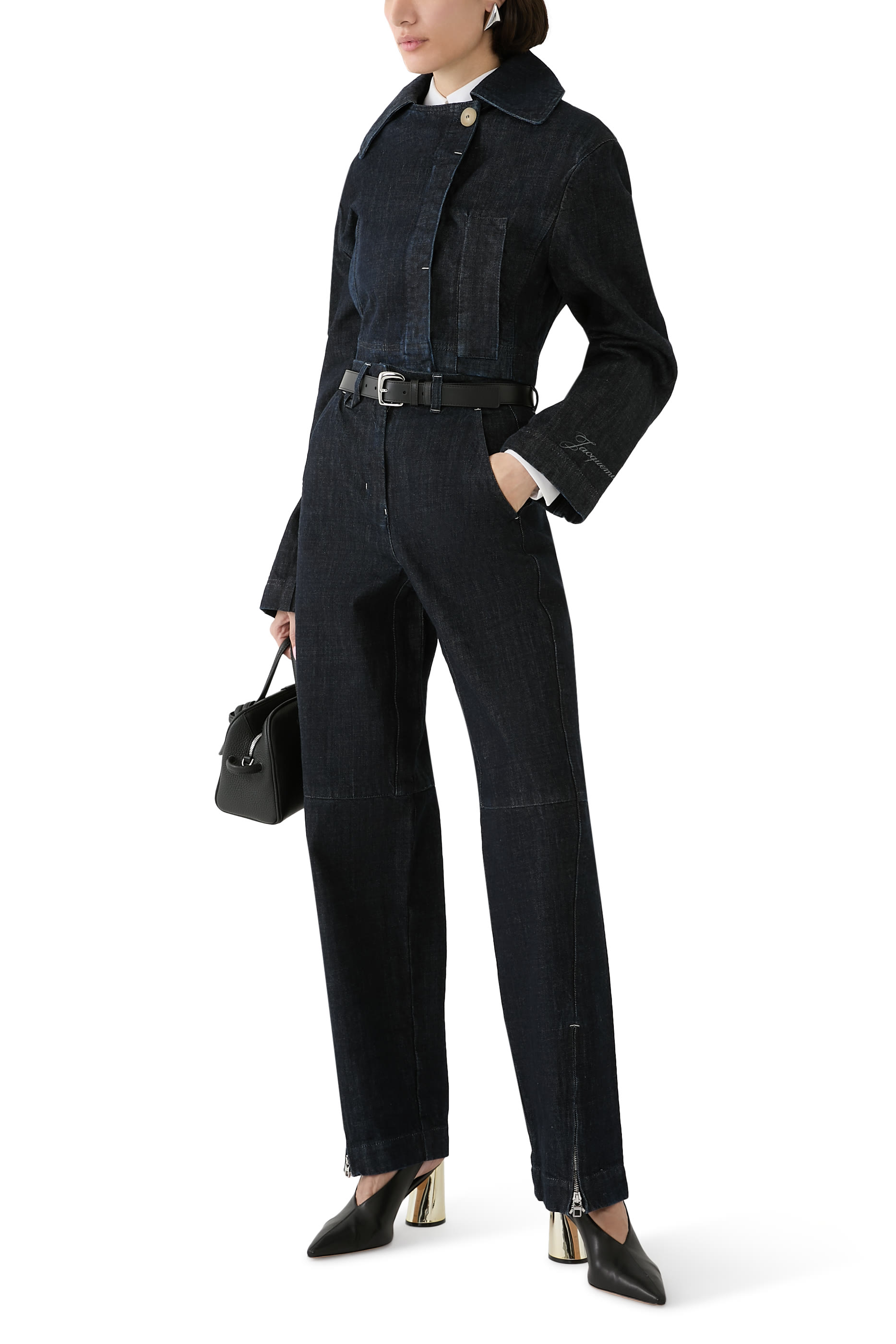 بنطال كارجو دي-نيم دنيم