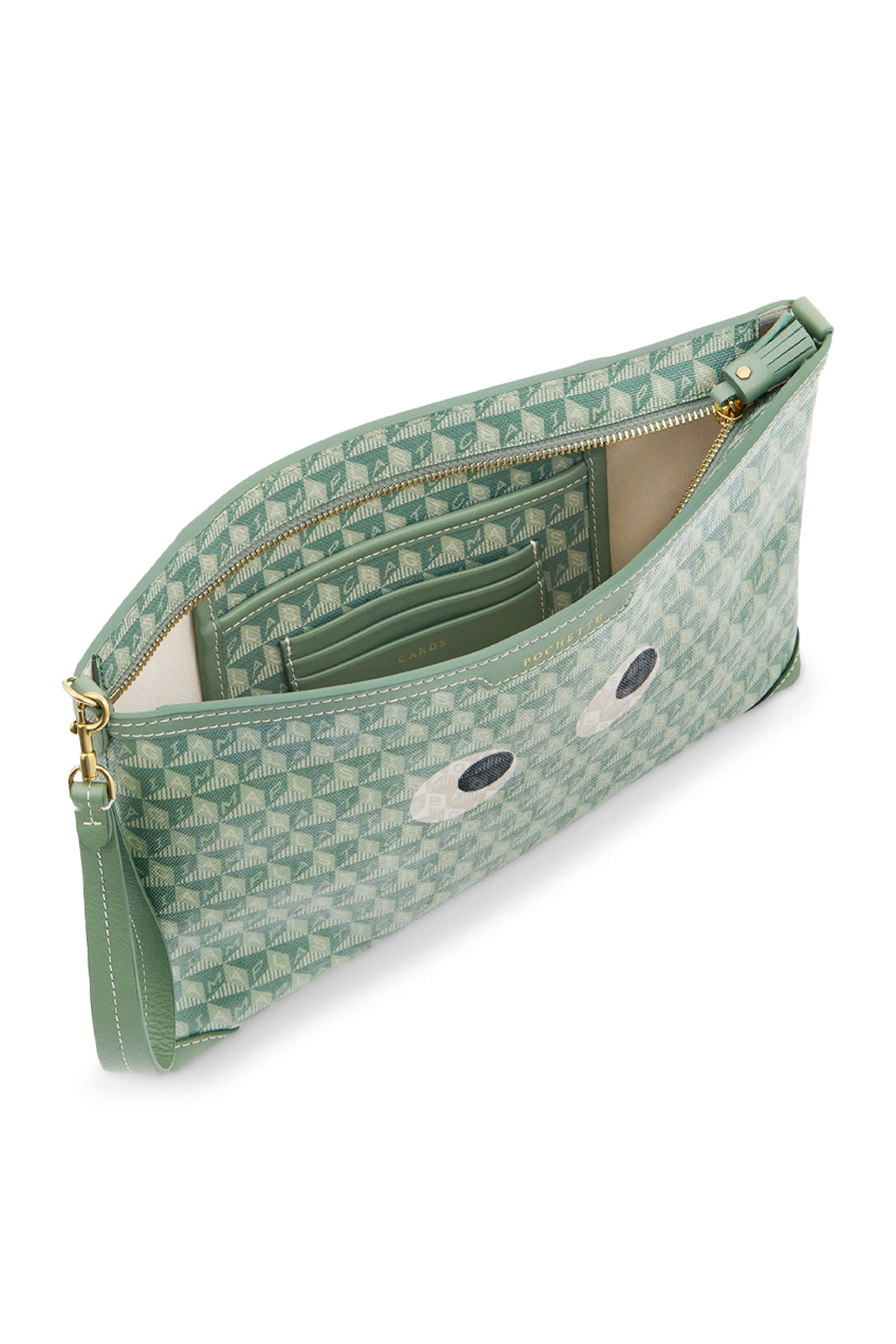 حقيبة صغيرة آي ام ايه بلاستيك باج بطبعة عيون