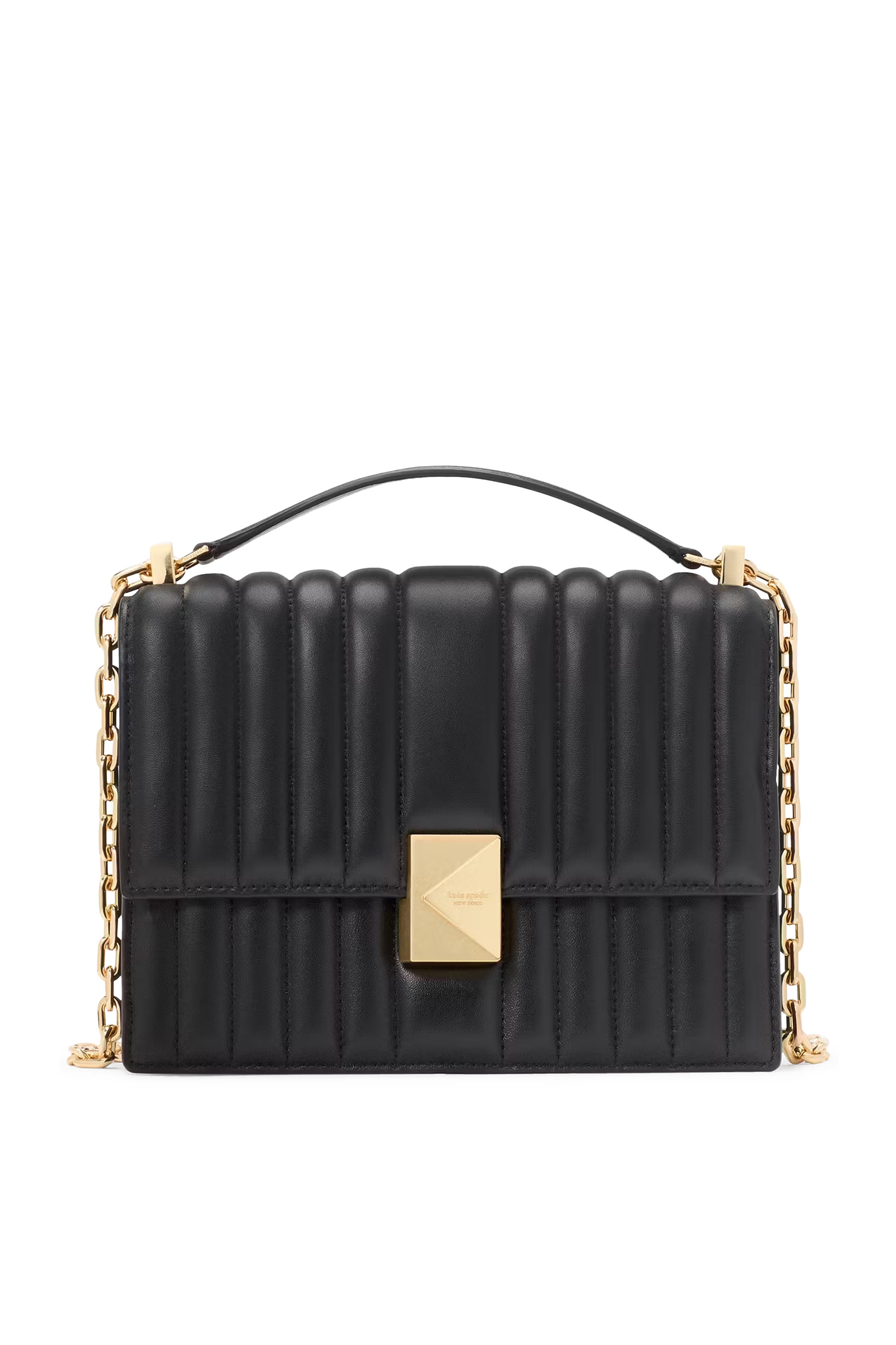 حقيبة كتف ديكو بسلسلة جلد مبطن