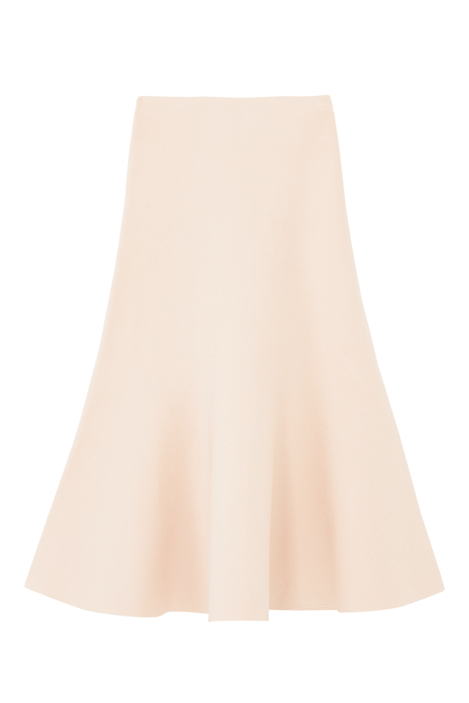 تنورة بقصة ضيقة وحافة واسعة