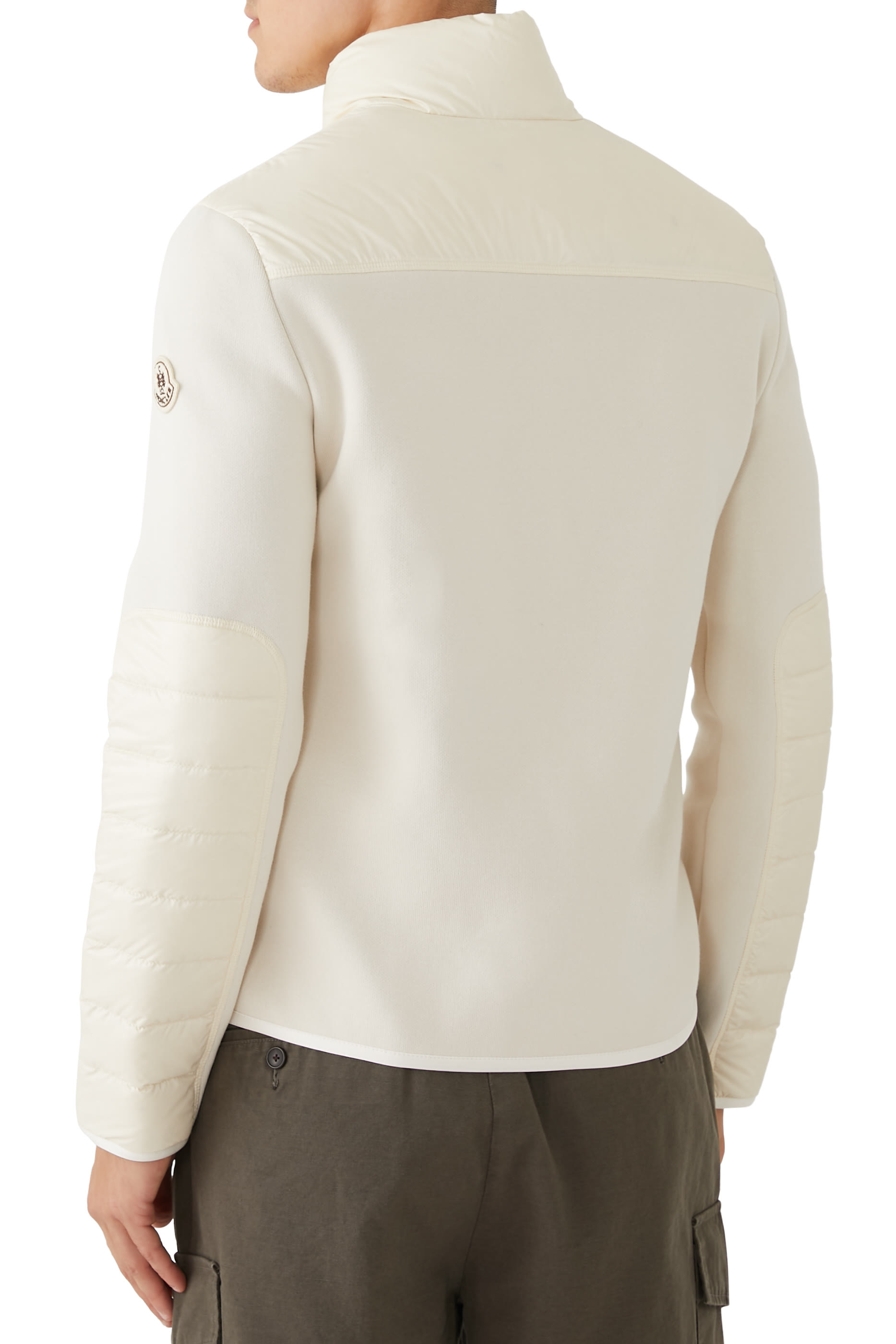 كارديجان مبطن بسحاب صوف