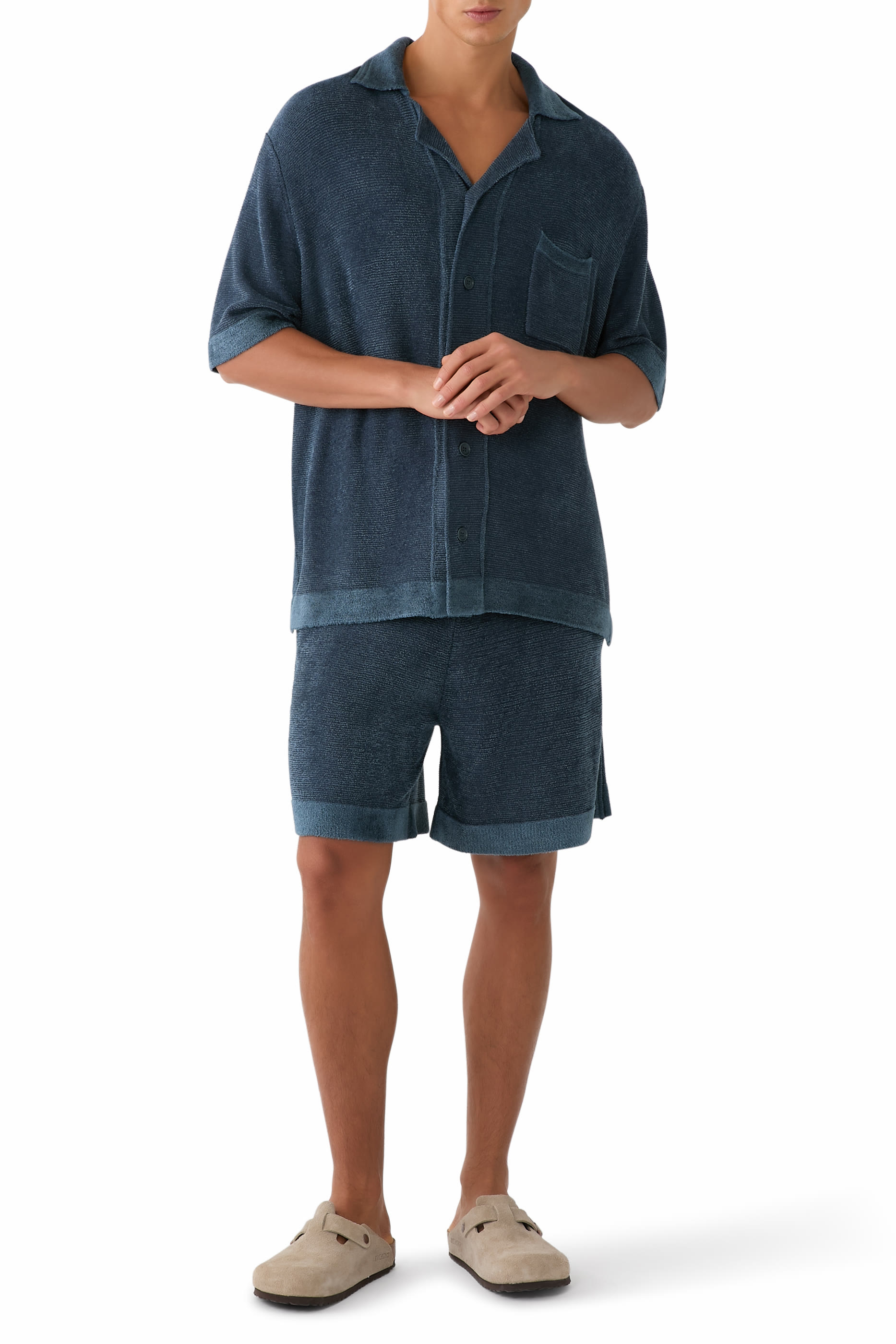 قميص أوزي نسيج تيري