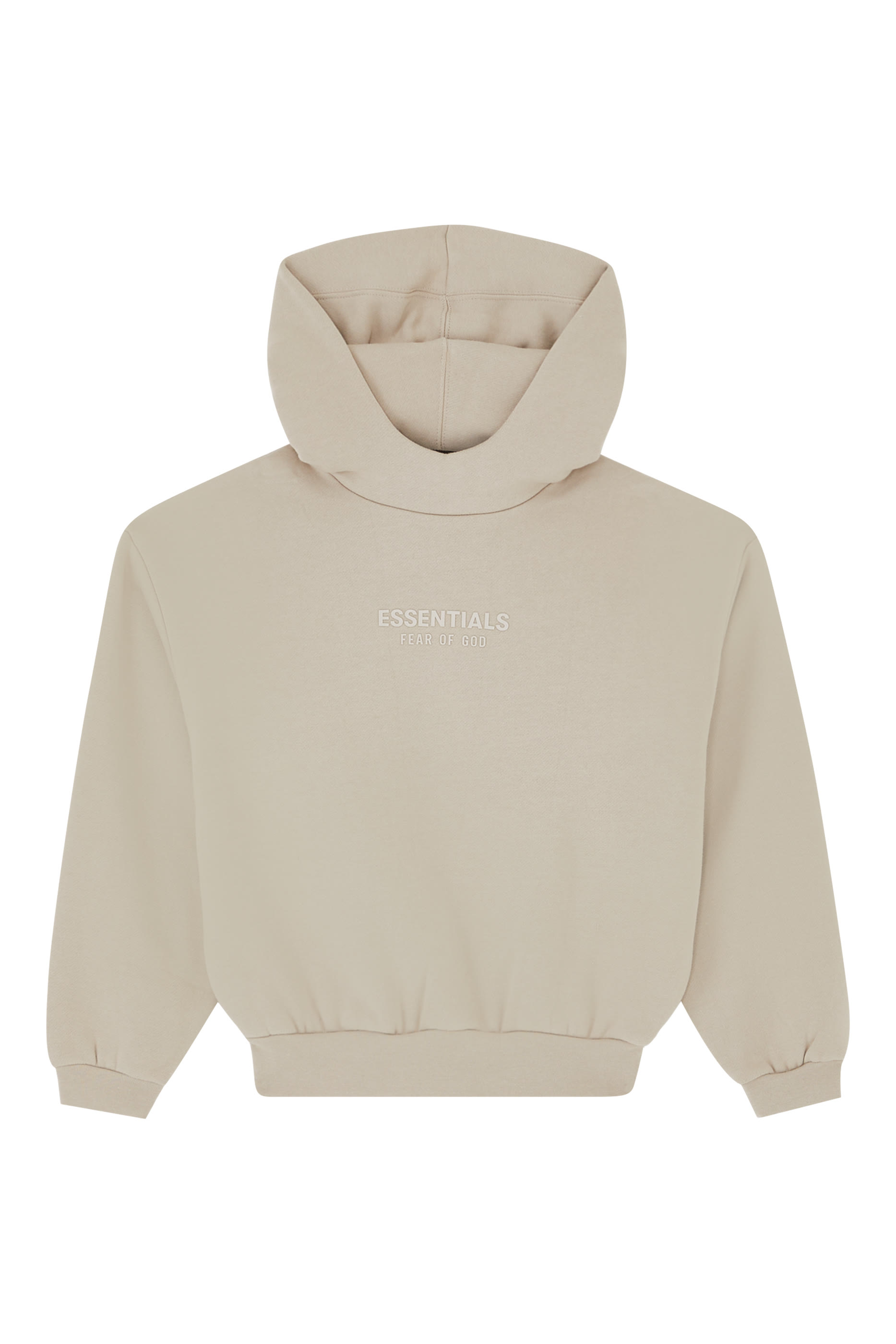 سويت شيرت للأطفال بغطاء رأس وشعار الماركة