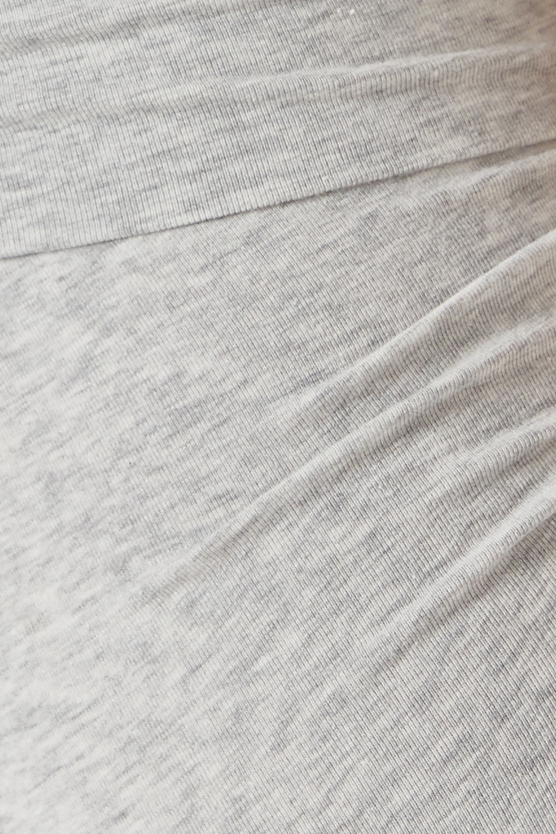 بنطال بطيات قطن جيرسيه