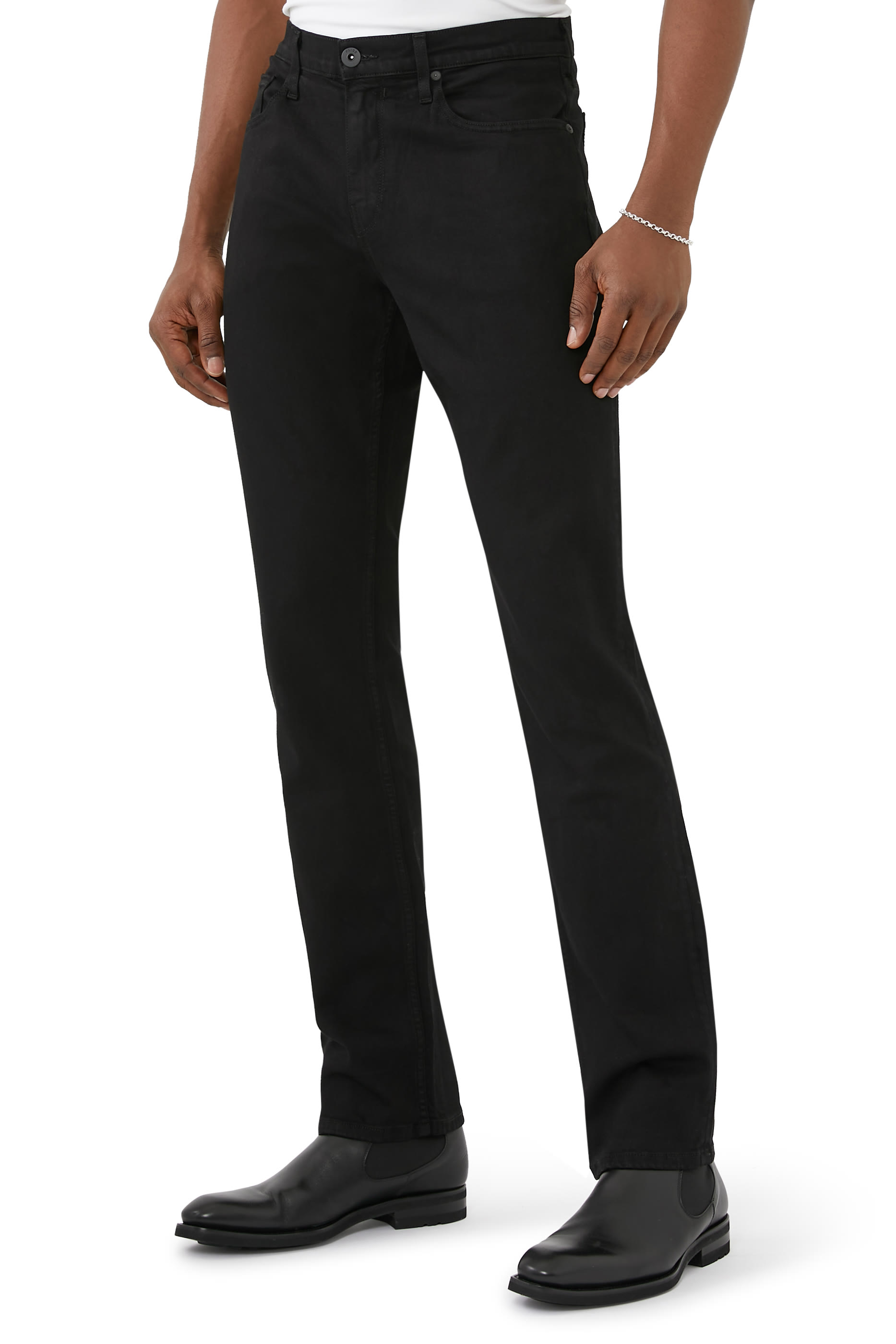 بنطال جينز نورماندي بقصة ساق مستقيمة