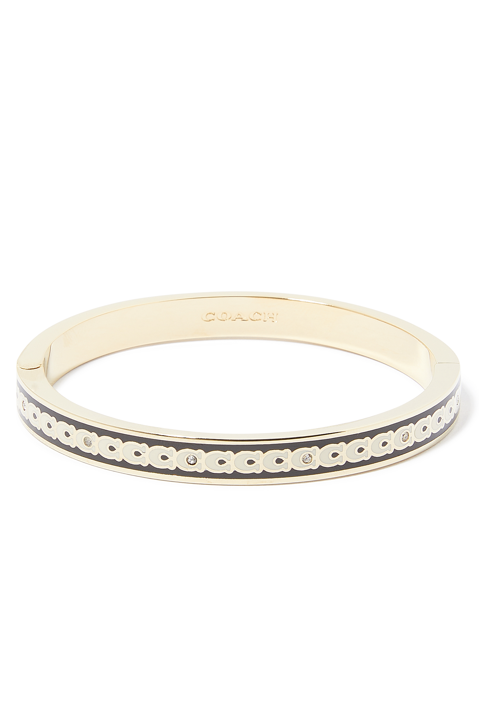 سوار مزين بشعار المارأسود أبيضأ