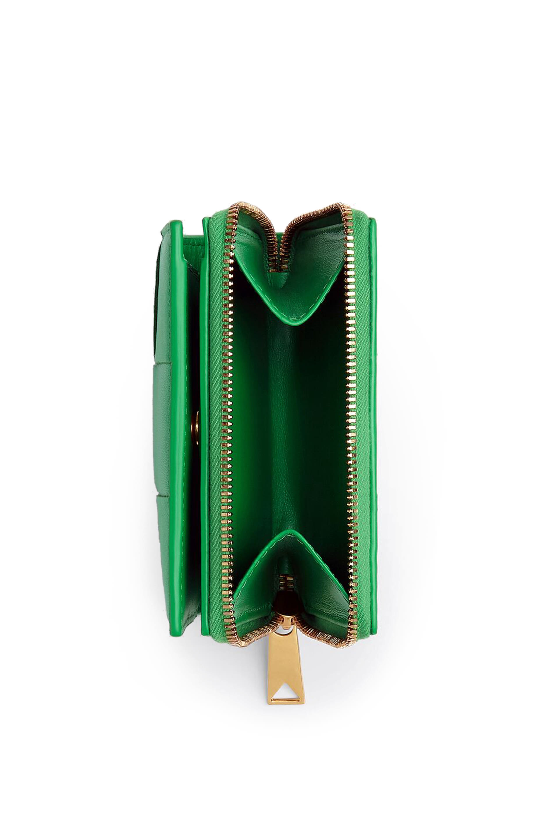 محفظة ثنائية الطي بسحاب