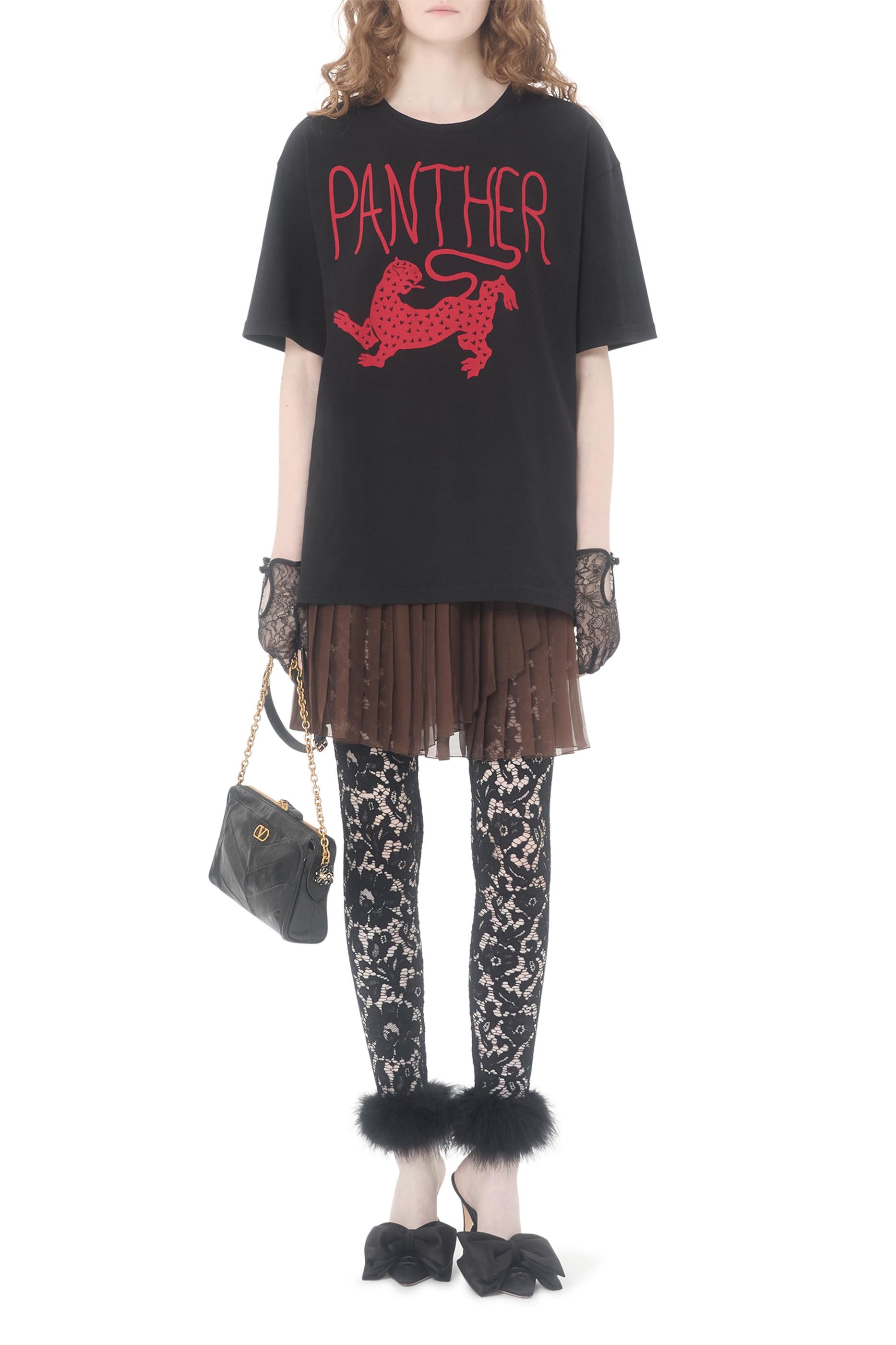 حقيبة كتف بانثيا صغيرة