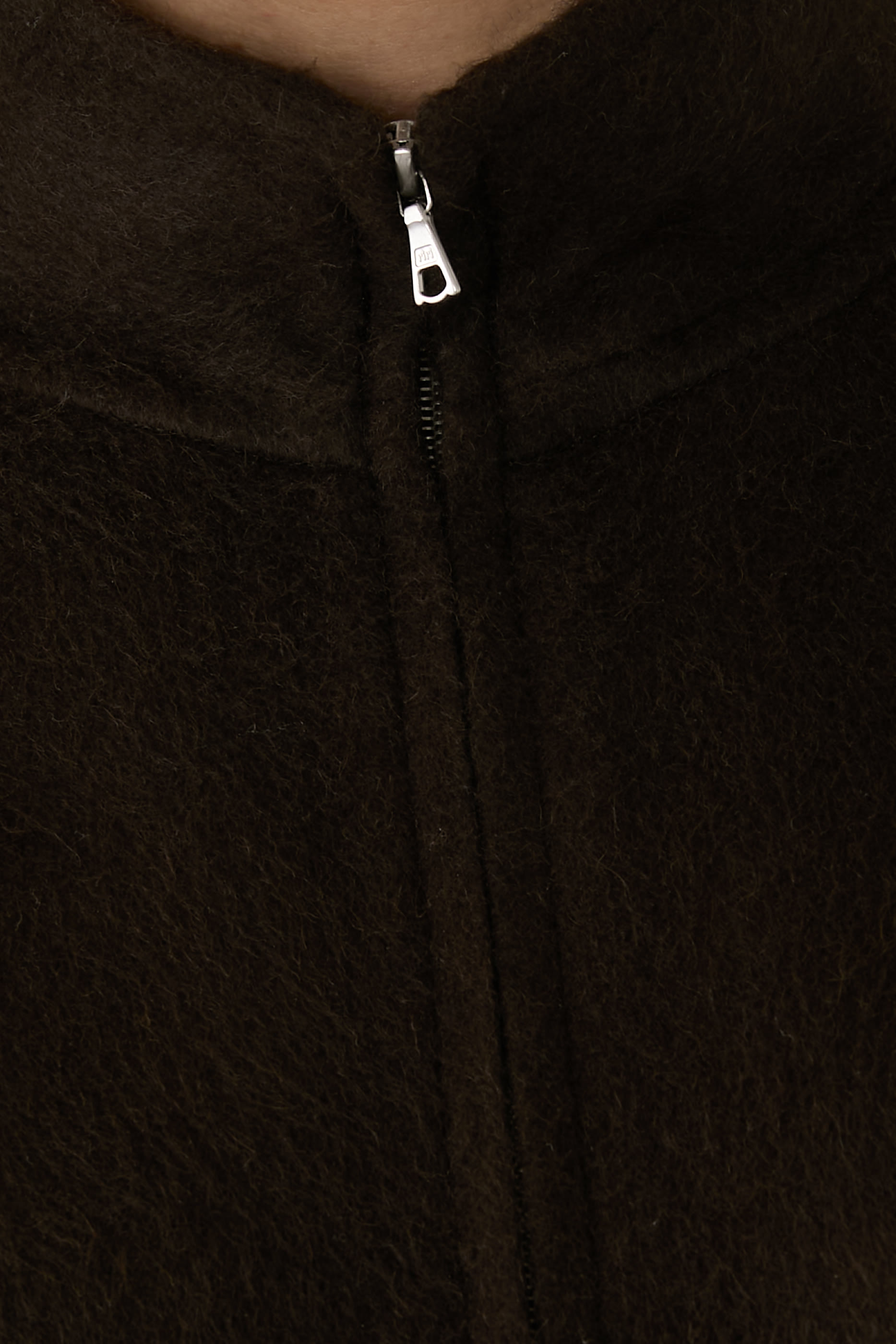 Baby Camel Flannel Zip Blouson 