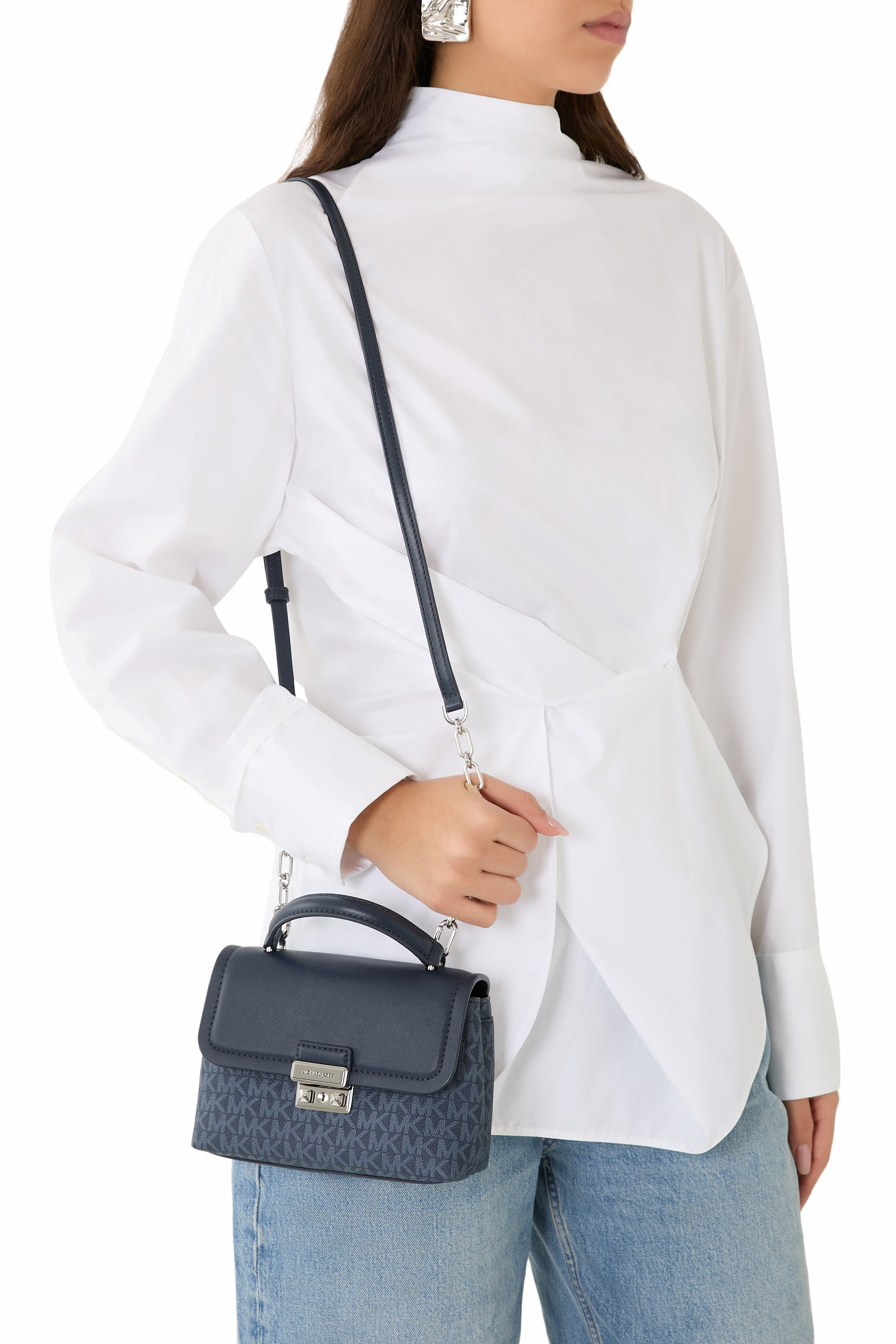 حقيبة ساتشيل تريبيكا صغيرة بشعار الماركة