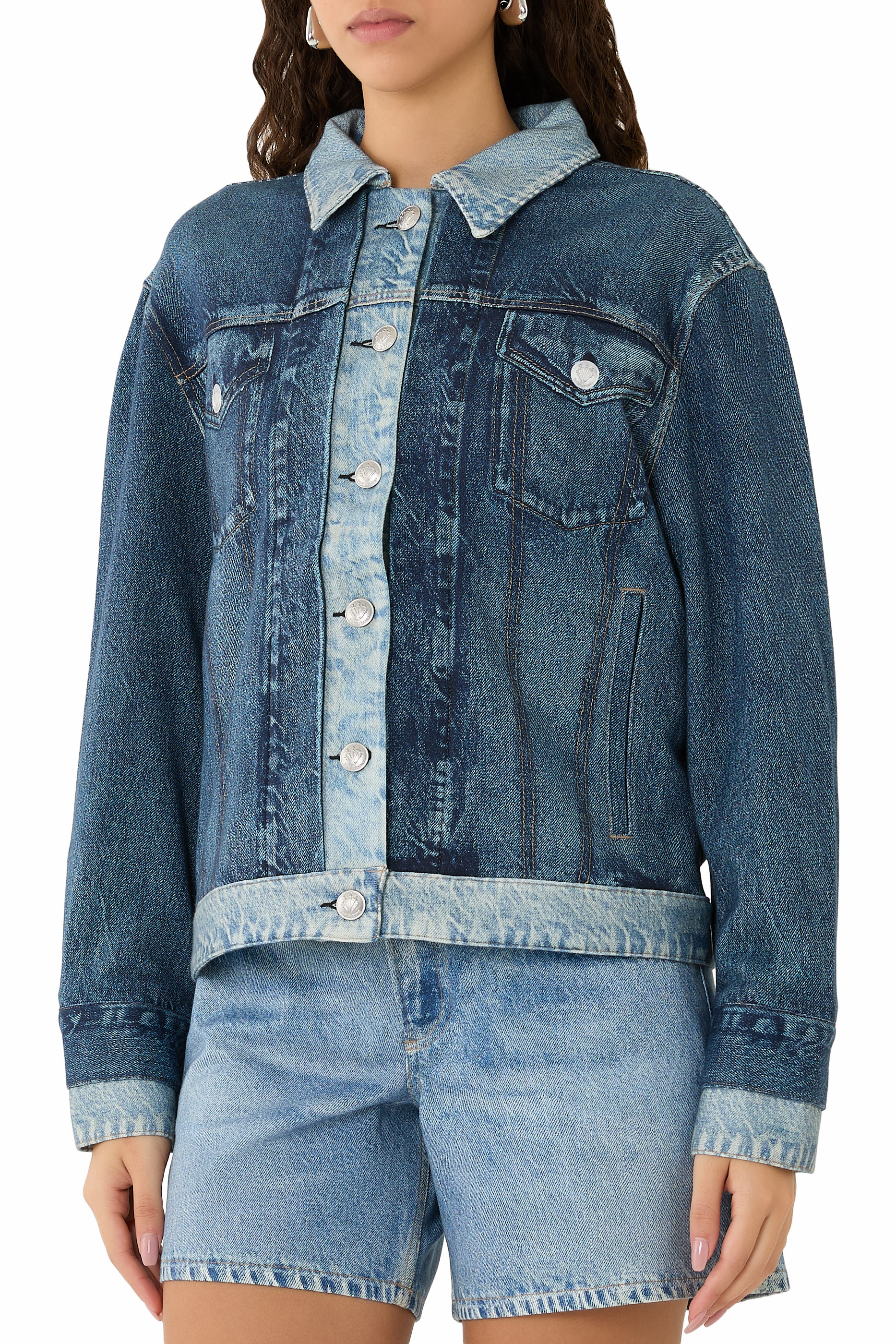 جاكيت رياضي ميرامار كومبو بقصة فضفاضة تيري